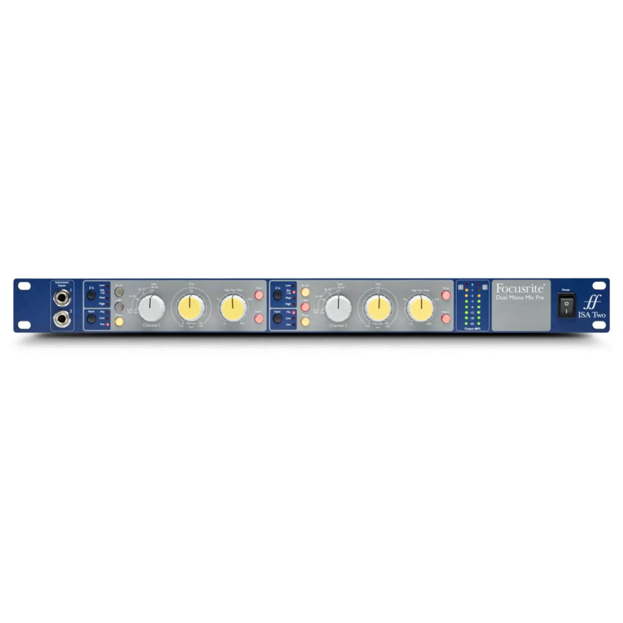 Микрофонный предусилитель Focusrite Pro ISA TWO (2 / 3)
