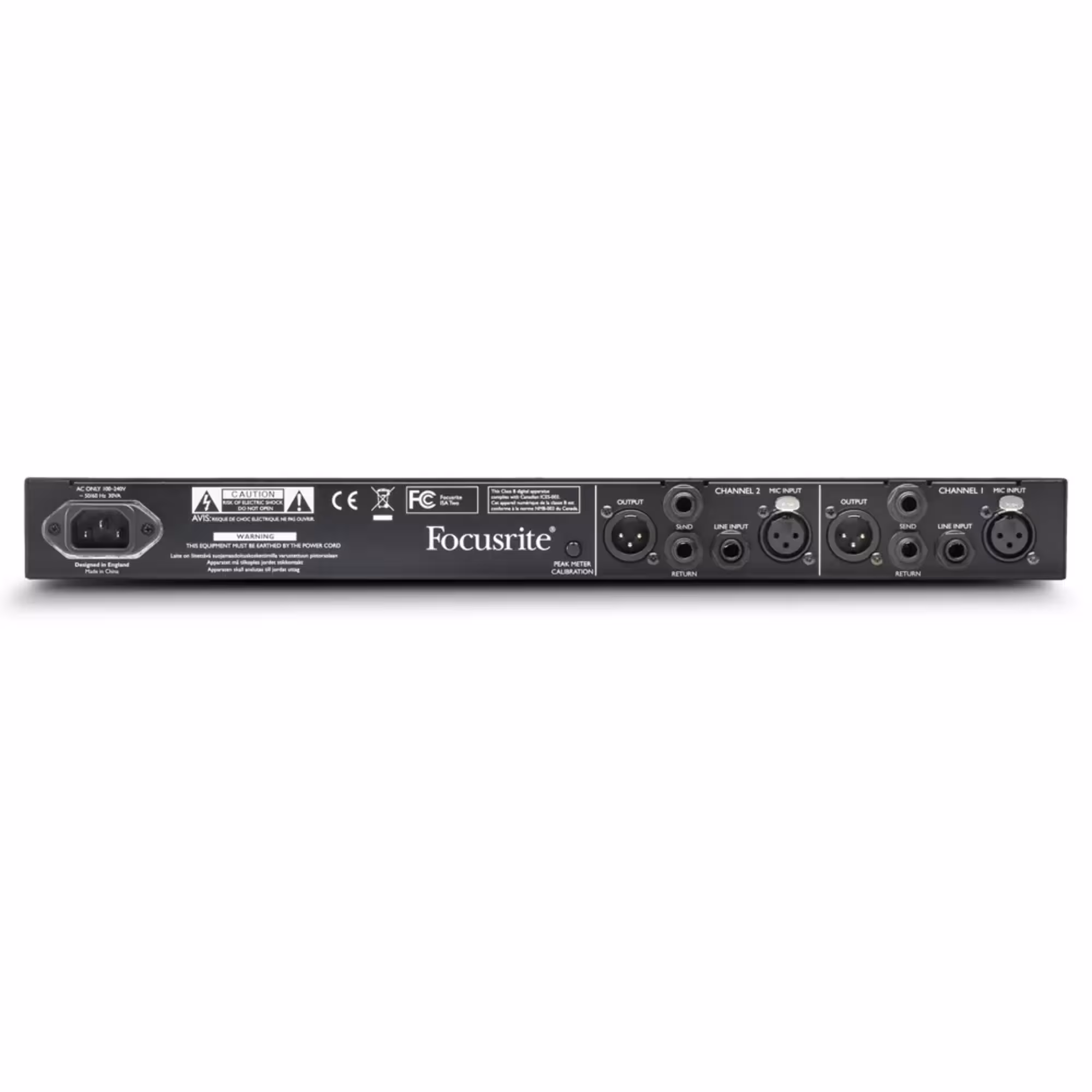 Микрофонный предусилитель Focusrite Pro ISA TWO (3 / 3)