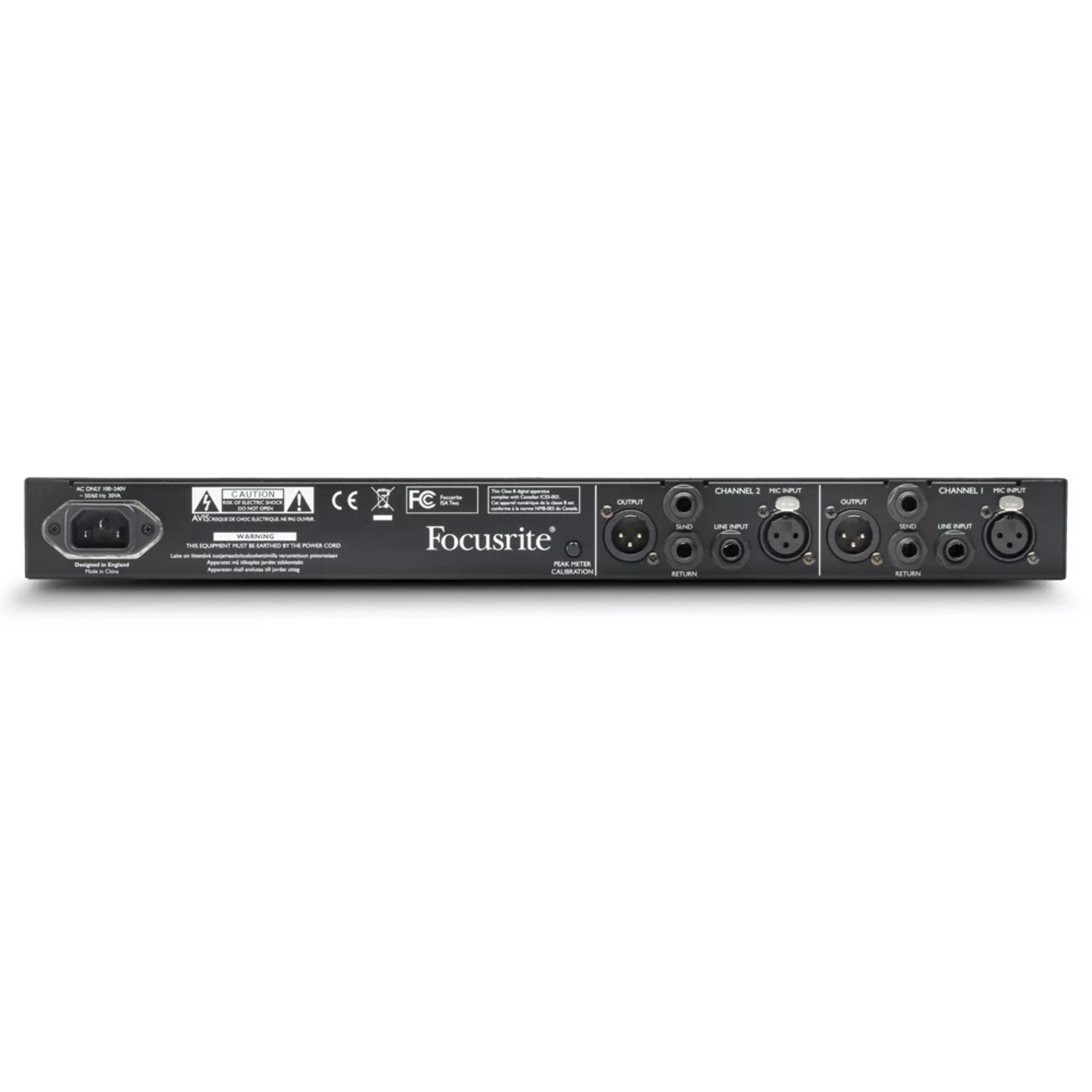 Микрофонный предусилитель Focusrite Pro ISA TWO (3 / 3)