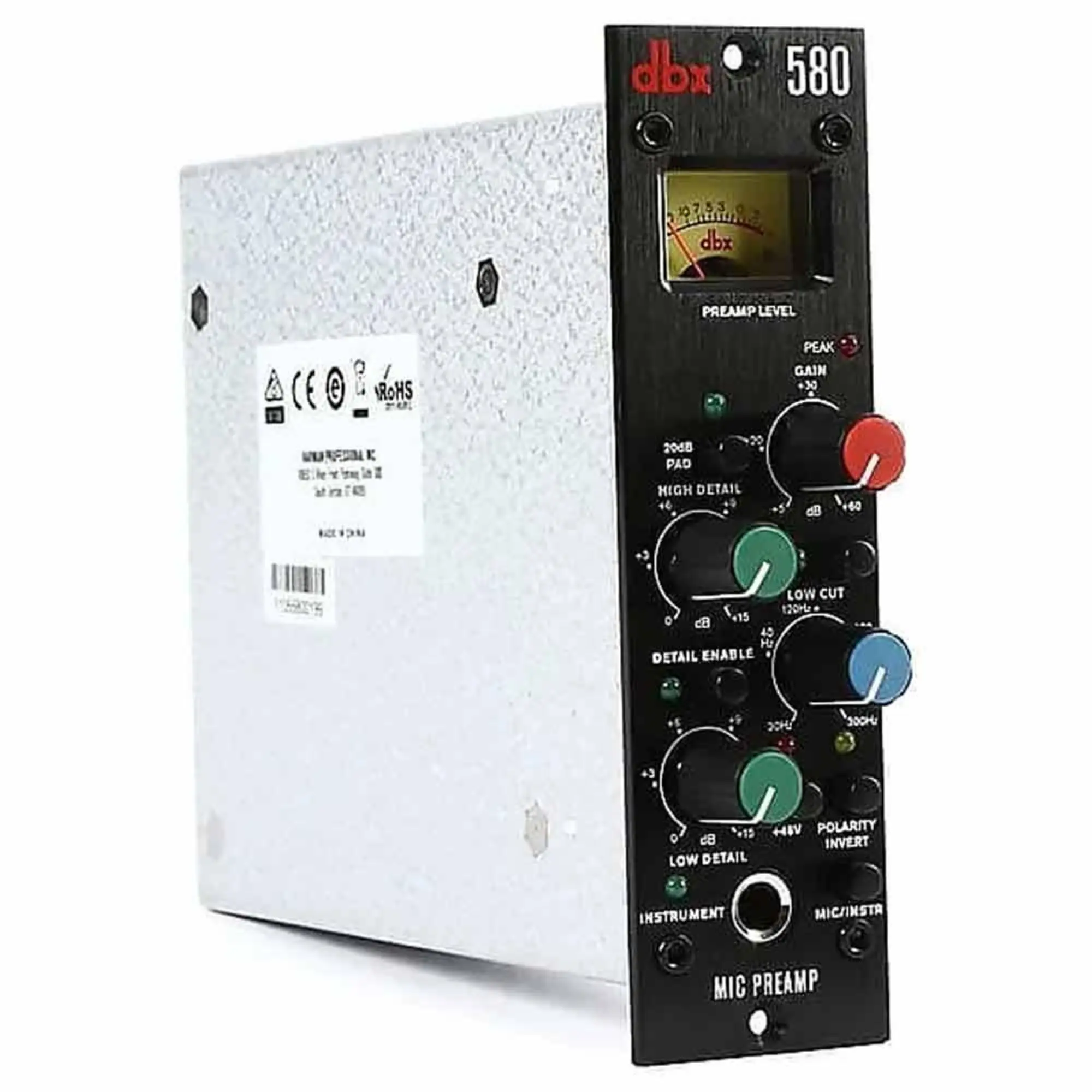 Микрофонный предусилитель DBX 580 (2 / 2)