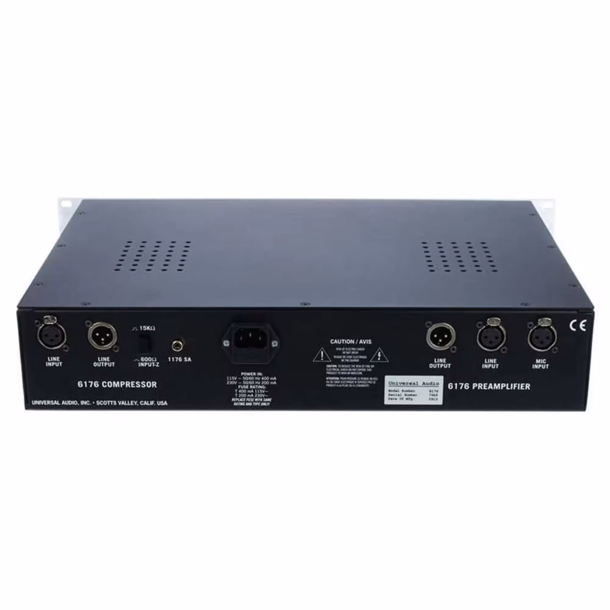 Микрофонный предусилитель Universal Audio 6176 (4 / 5)