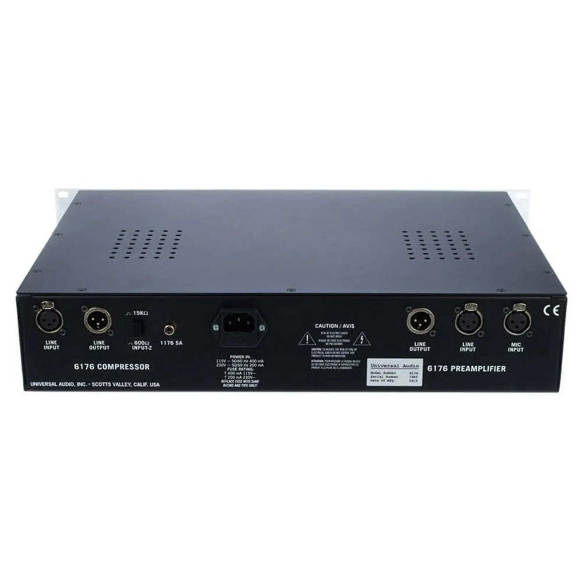 Микрофонный предусилитель Universal Audio 6176 (4 / 5)
