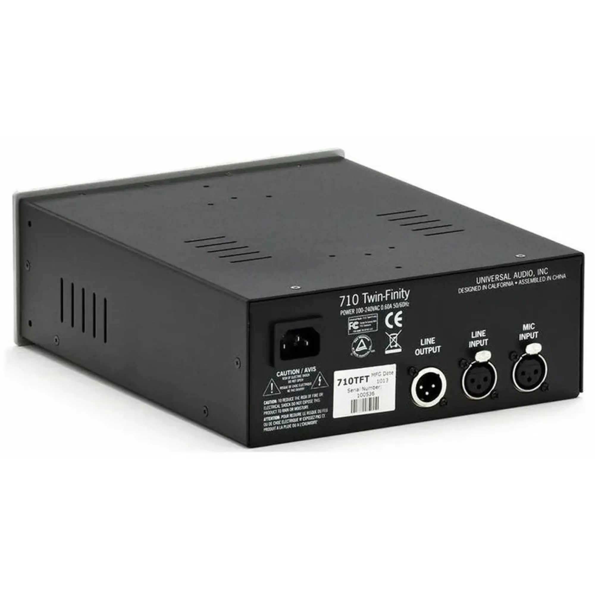 Микрофонный предусилитель Universal Audio 710 Twin-Finity (3 / 4)
