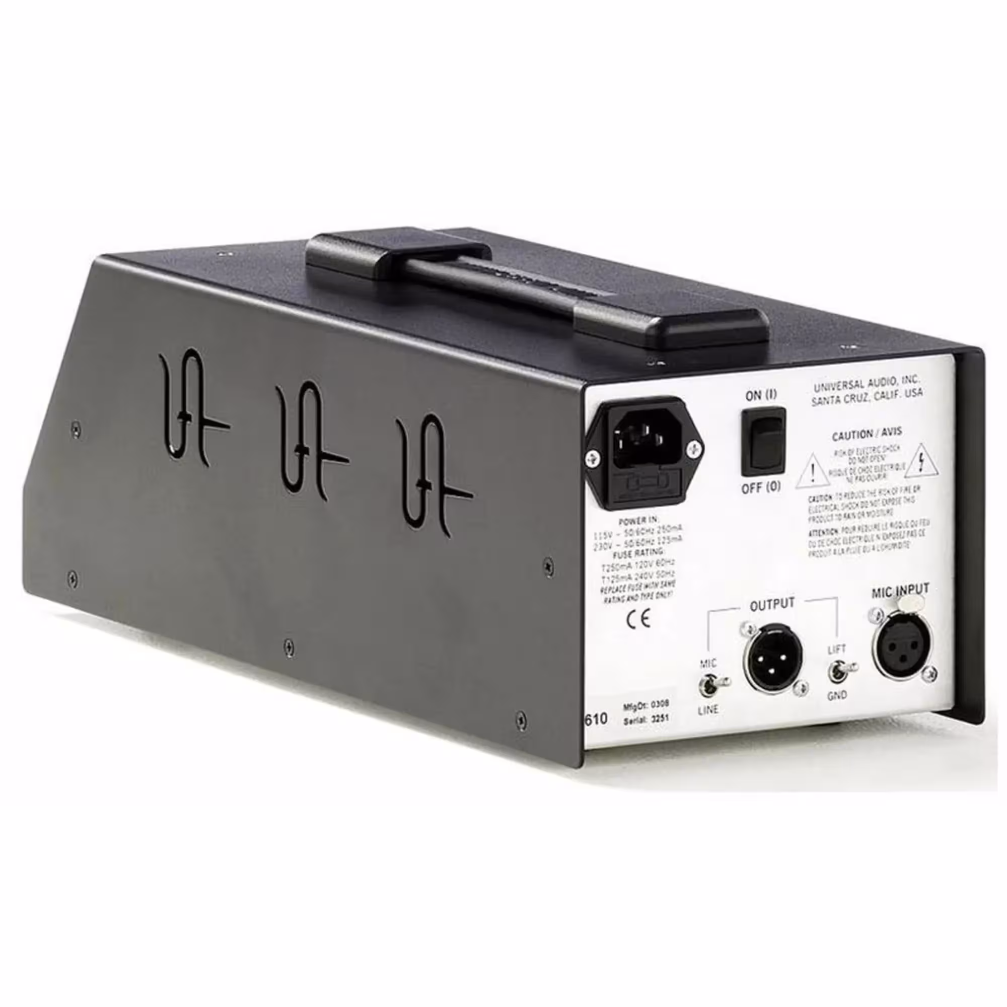 Микрофонный предусилитель Universal Audio Solo 610 (4 / 4)