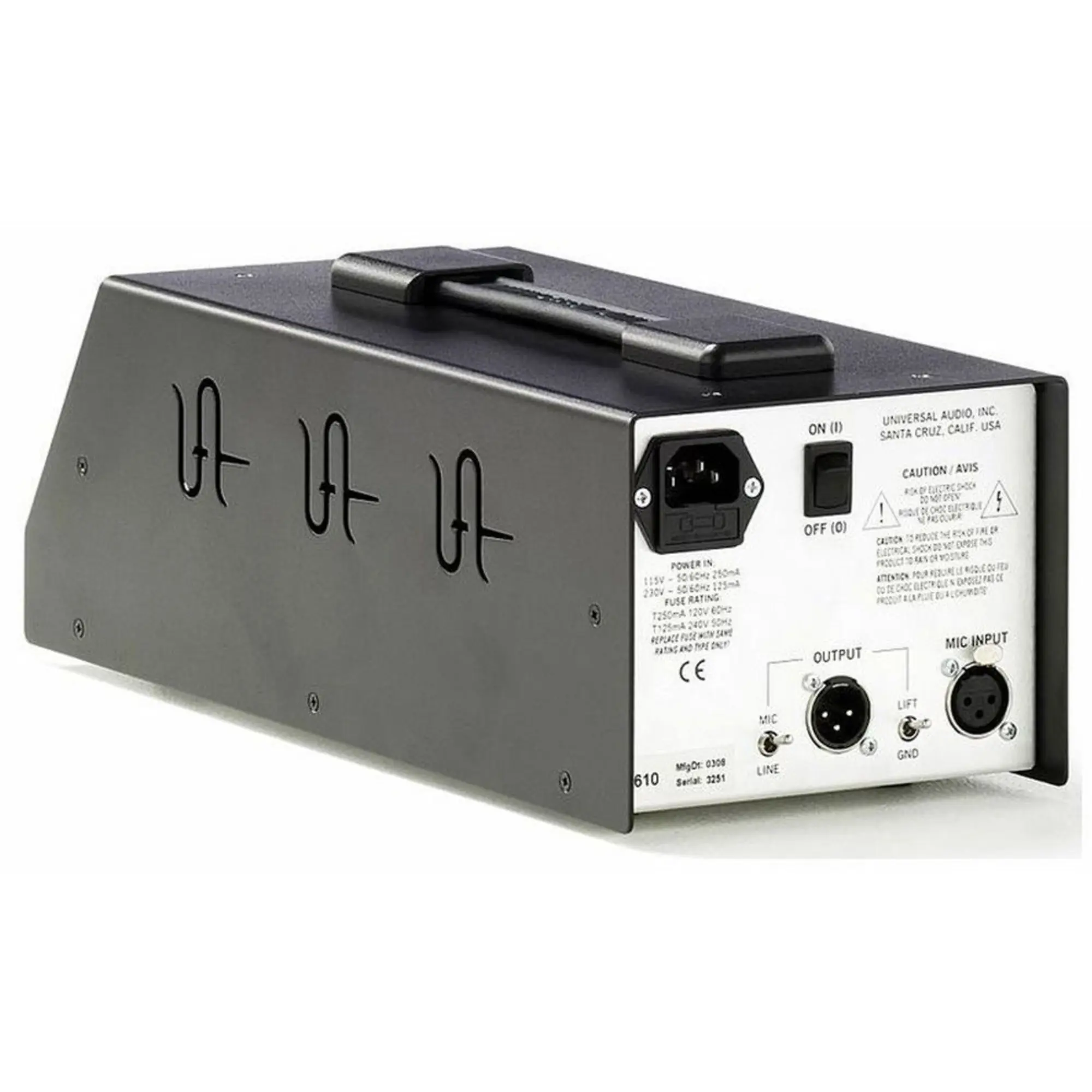 Микрофонный предусилитель Universal Audio Solo 610 (4 / 4)