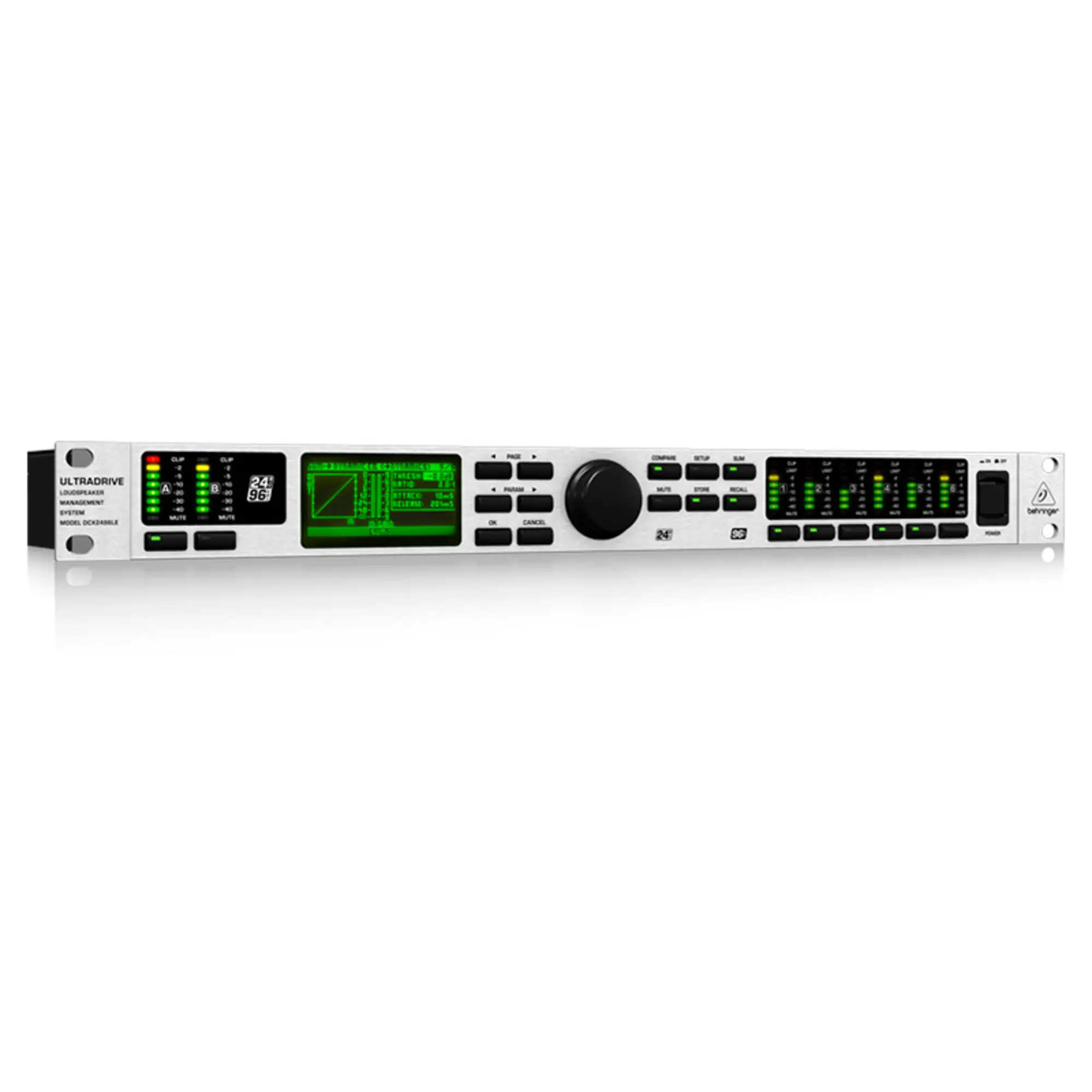 Аудиопроцессор Behringer DCX2496LE ULTRA-DRIVE PRO (4 / 5)
