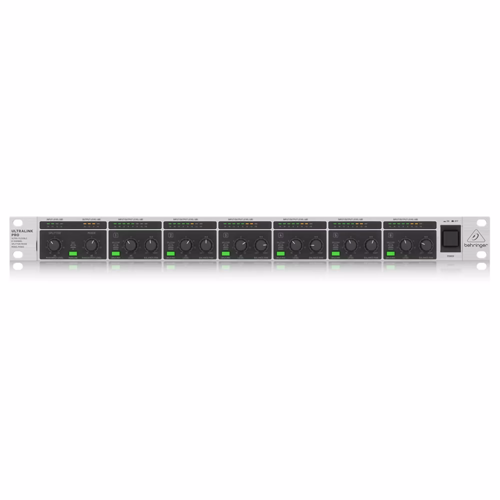 8-канальный рэковый сплиттер Behringer MX882 V2 (2 / 4)