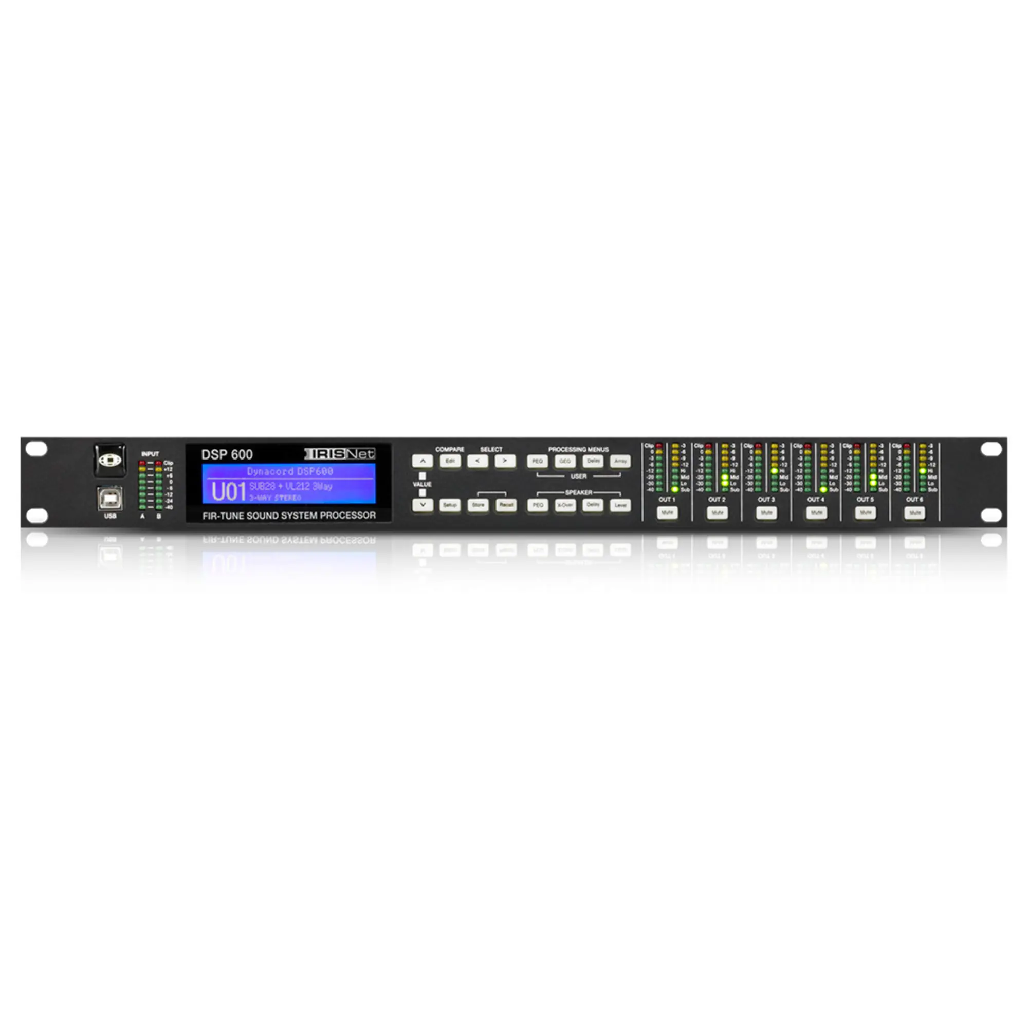 Цифровой процессор Dynacord DSP600 (1 / 3)