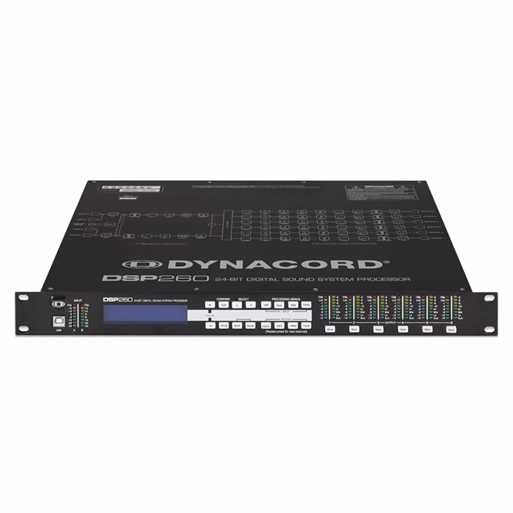 Цифровой процессор Dynacord DSP 260 (1 / 4)