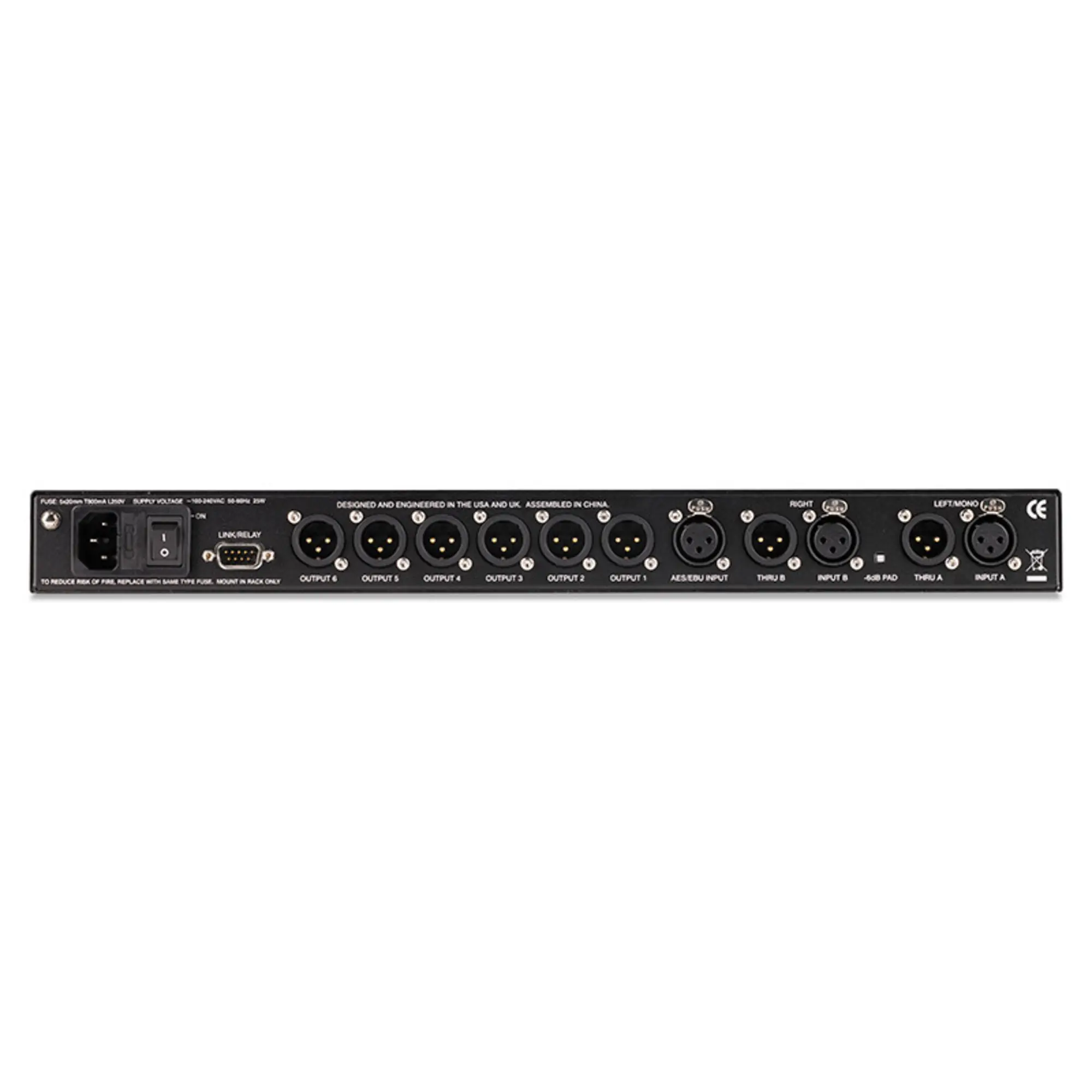 Цифровой процессор Dynacord DSP 260 (4 / 4)