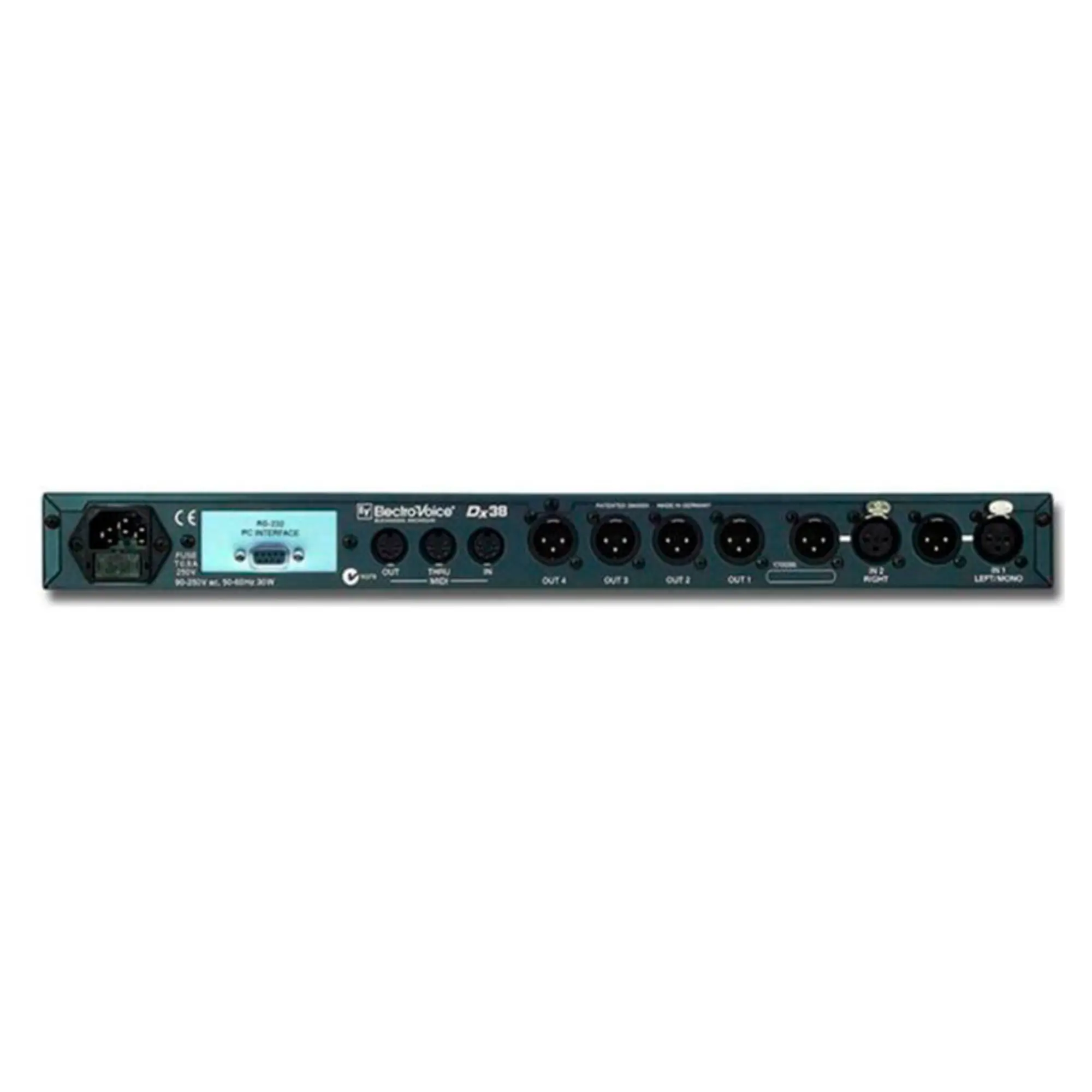Цифровой процессор Electro-Voice DX38 (2 / 2)