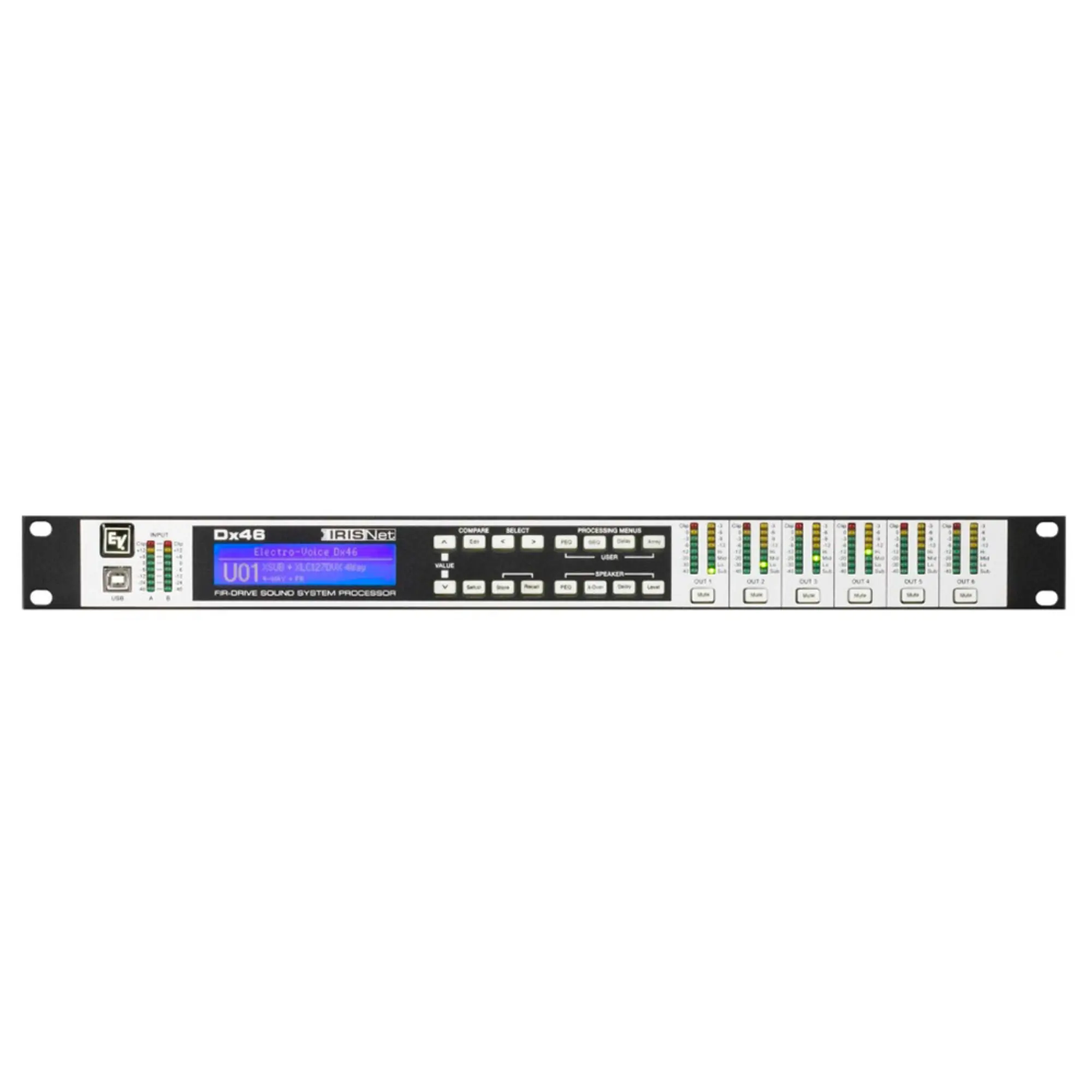 Цифровой процессор Electro-Voice DX46 (1 / 2)