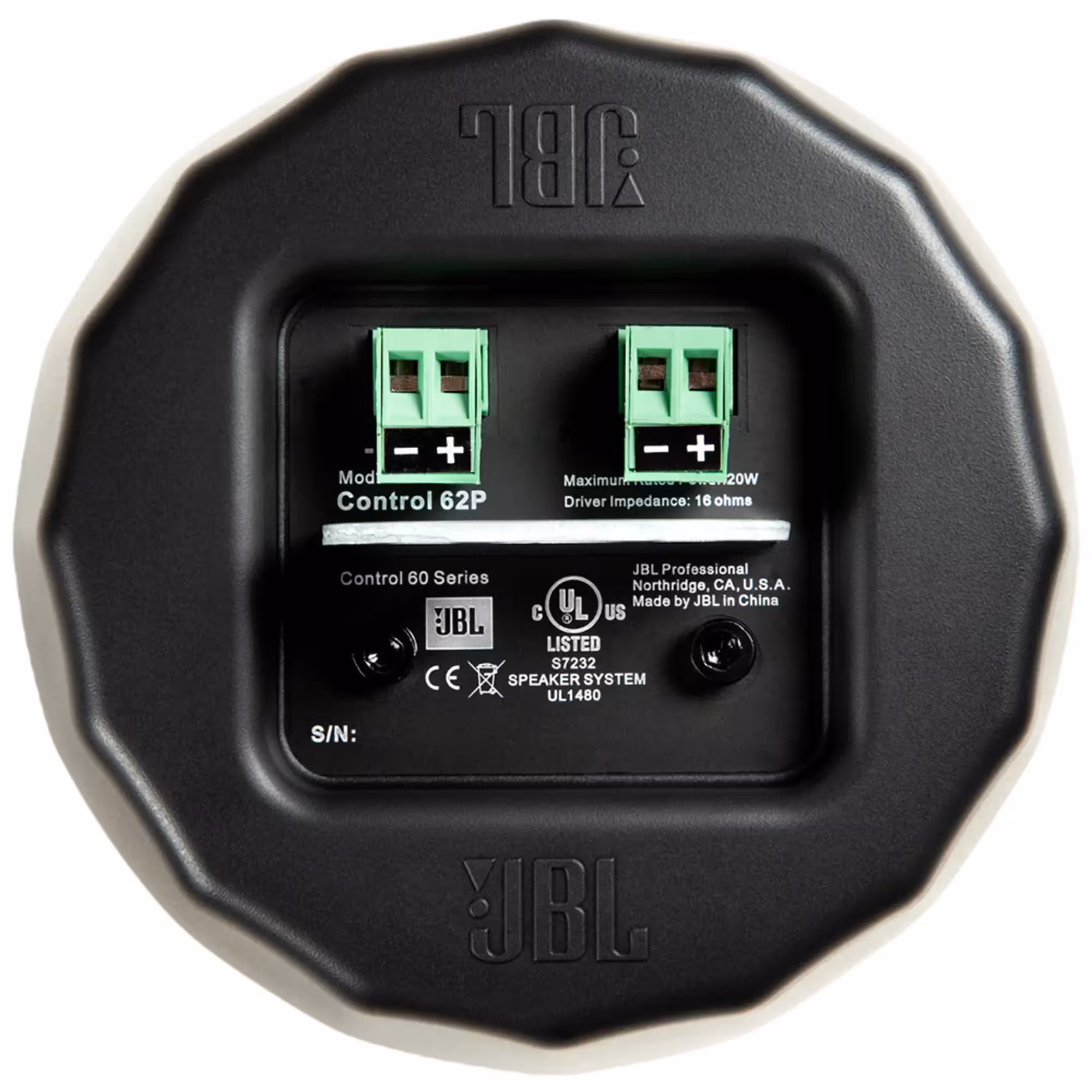 Подвесной громкоговоритель JBL Control 62P (3 / 4)