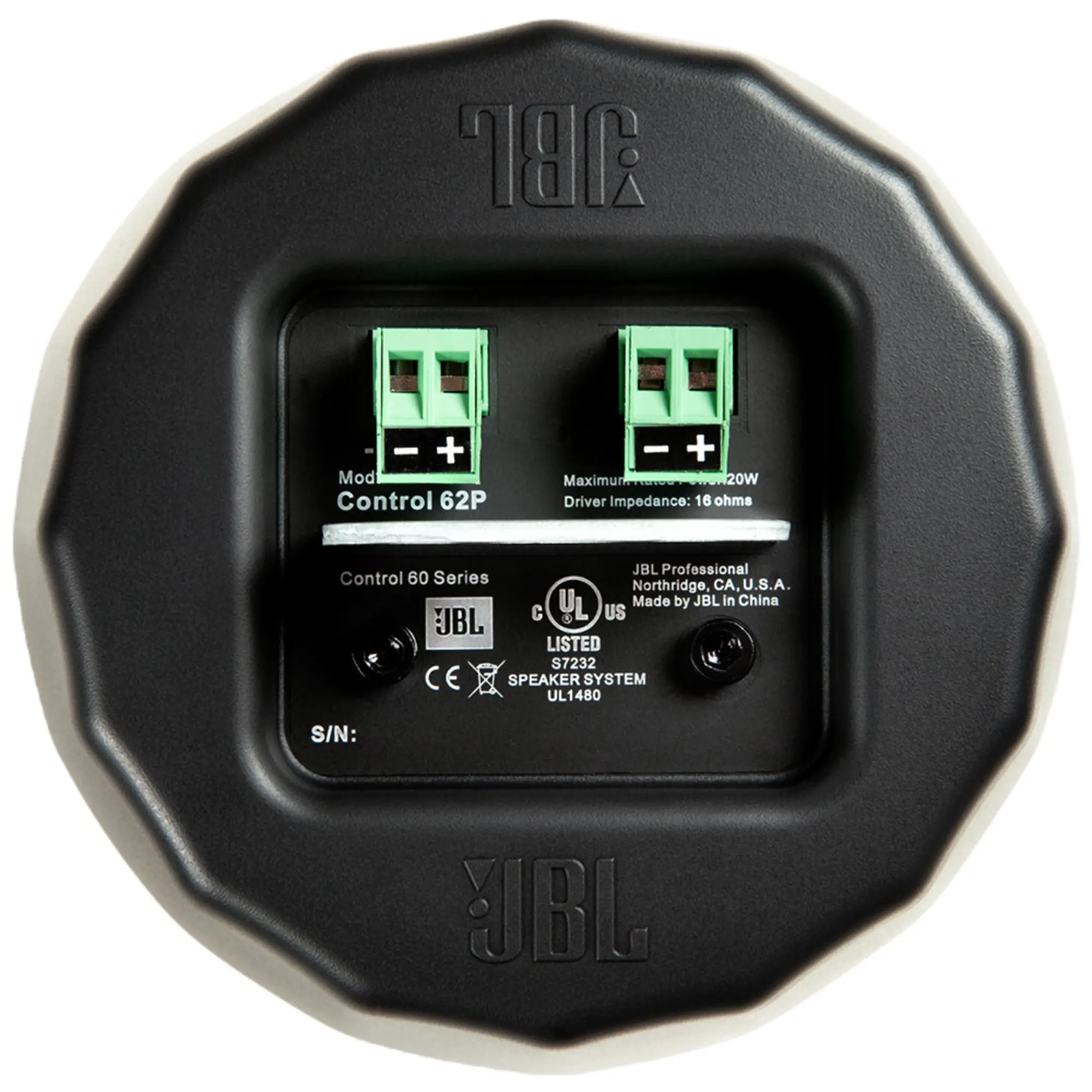 Подвесной громкоговоритель JBL Control 62P (3 / 4)