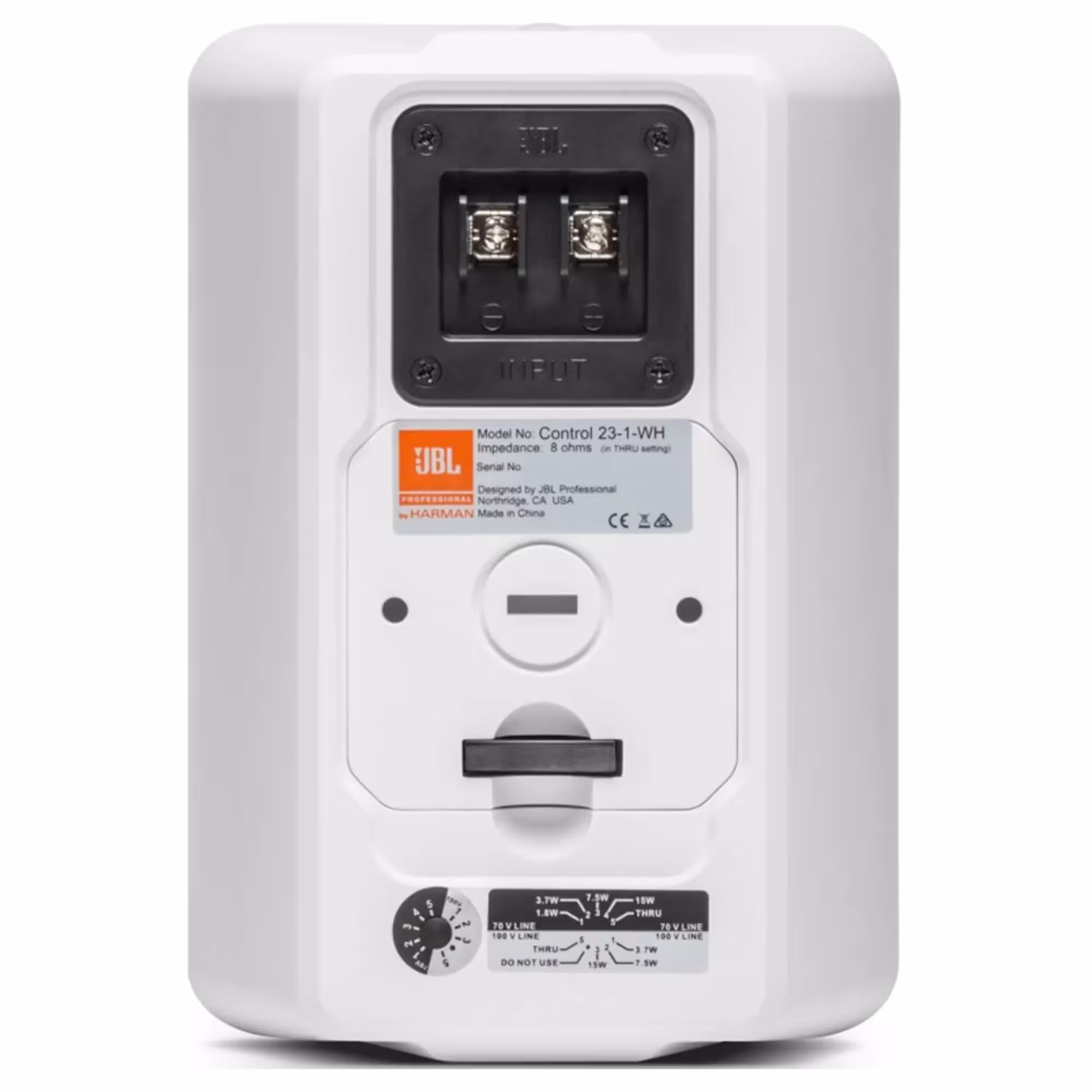 Настенный громкоговоритель JBL Control 23-1 WH (3 / 3)