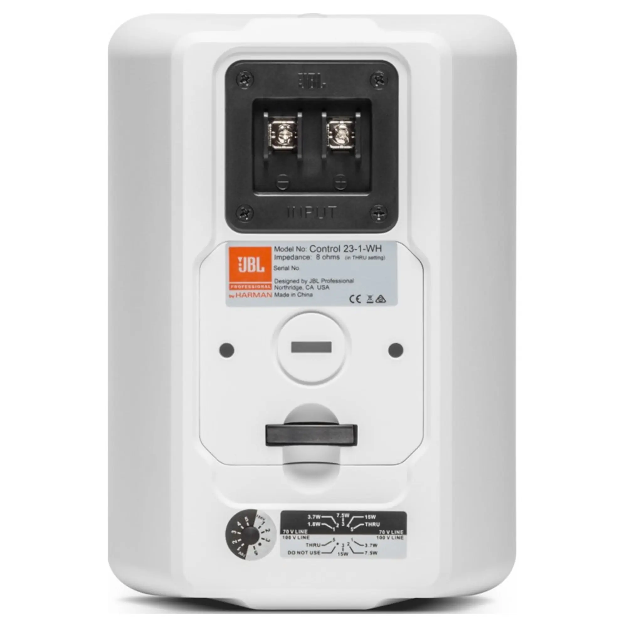Настенный громкоговоритель JBL Control 23-1 WH (3 / 3)