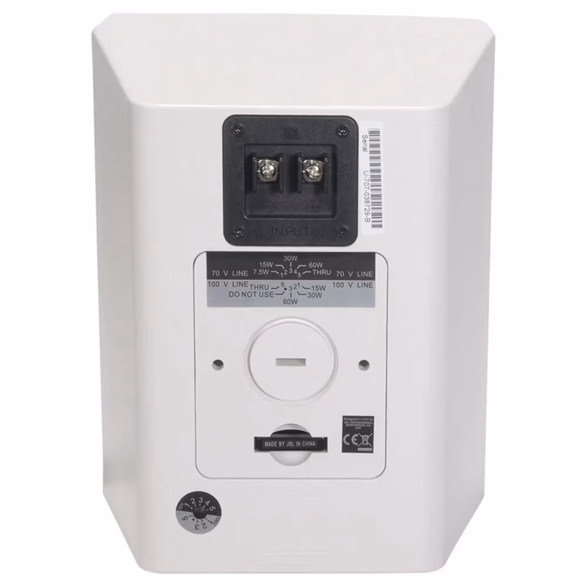Настенный громкоговоритель JBL Control 25AV WH (3 / 3)
