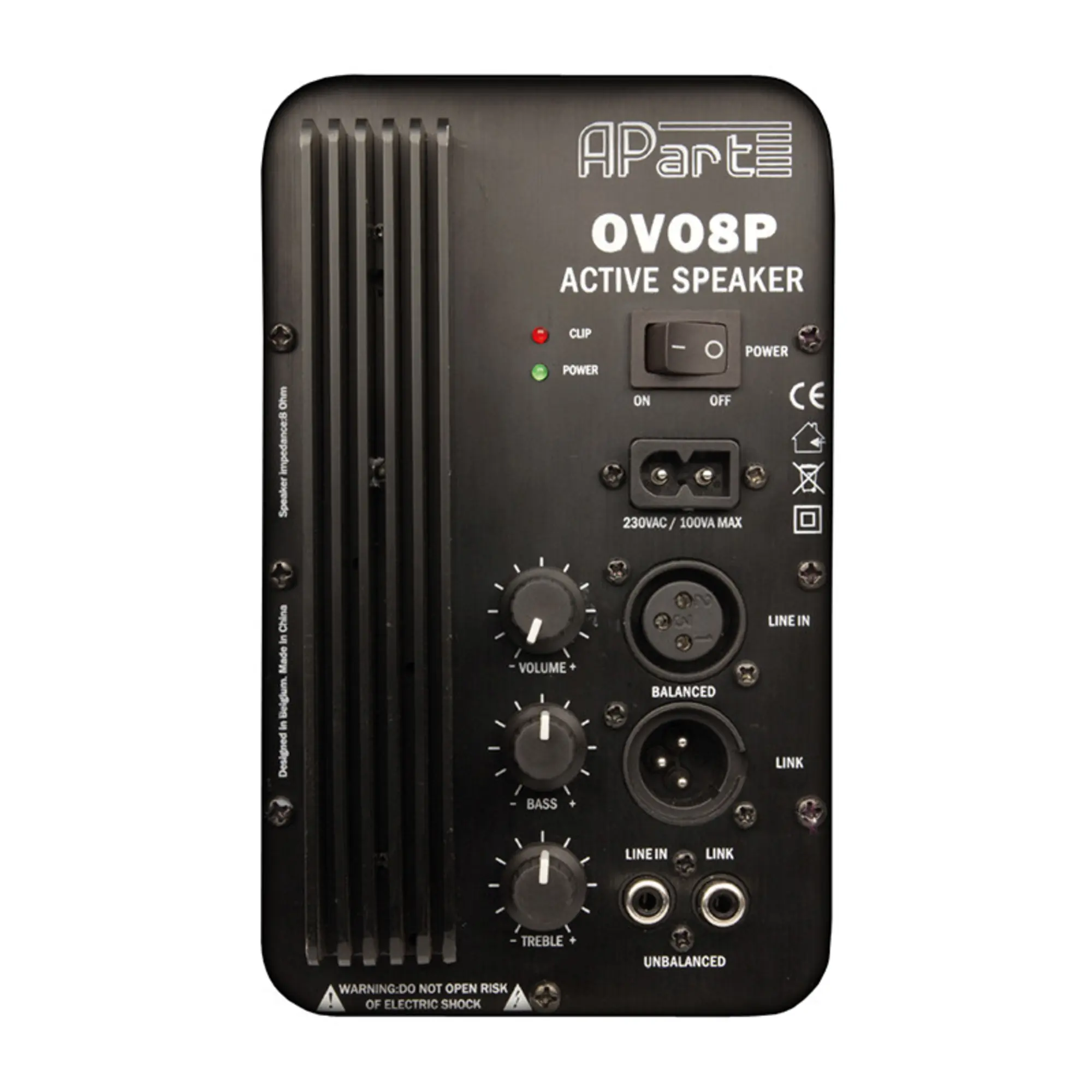 Настенный громкоговоритель Apart OVO8P-BL (2 / 2)