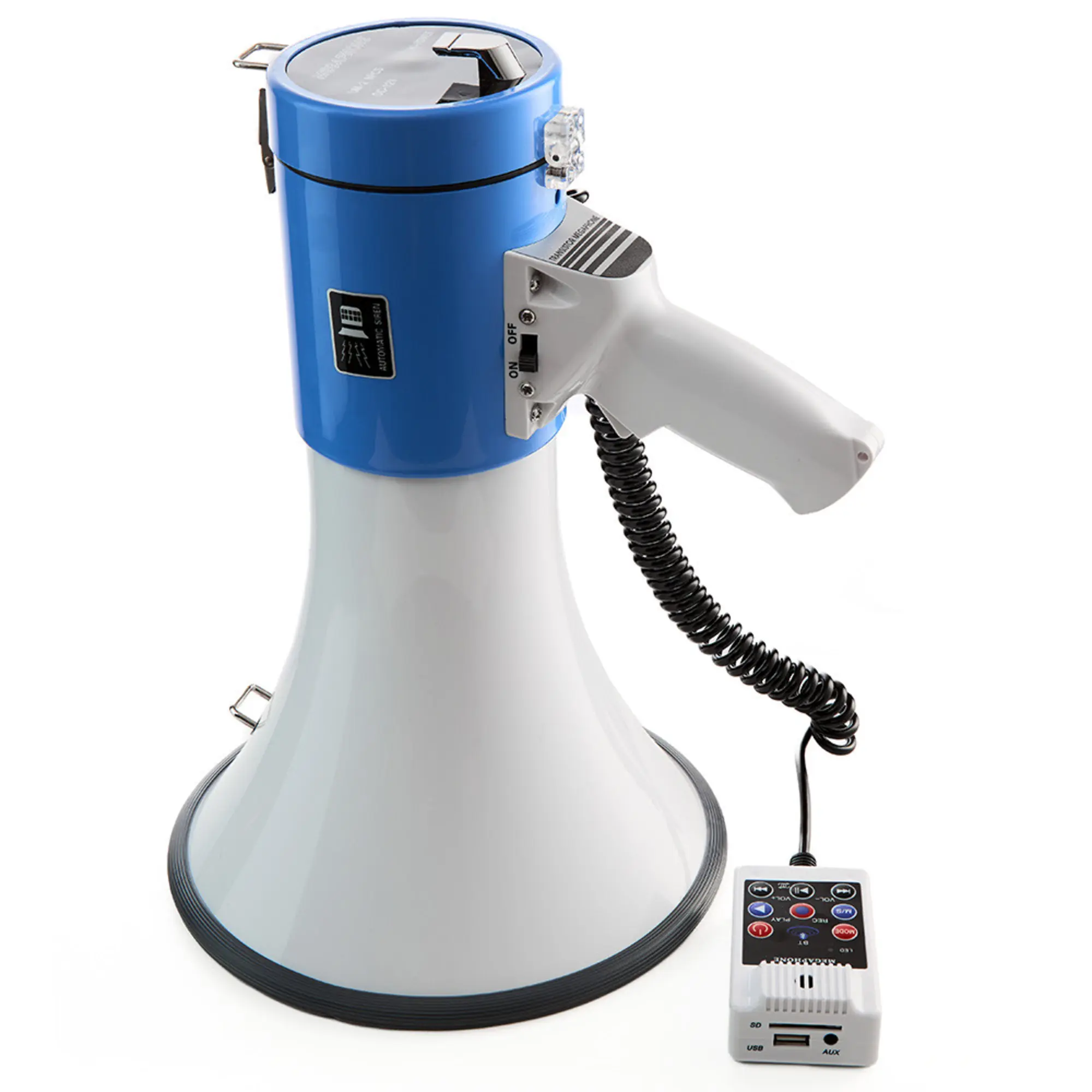 Ручной громкоговоритель (мегафон) RockStel SD-10SHB-WB (3 / 5)