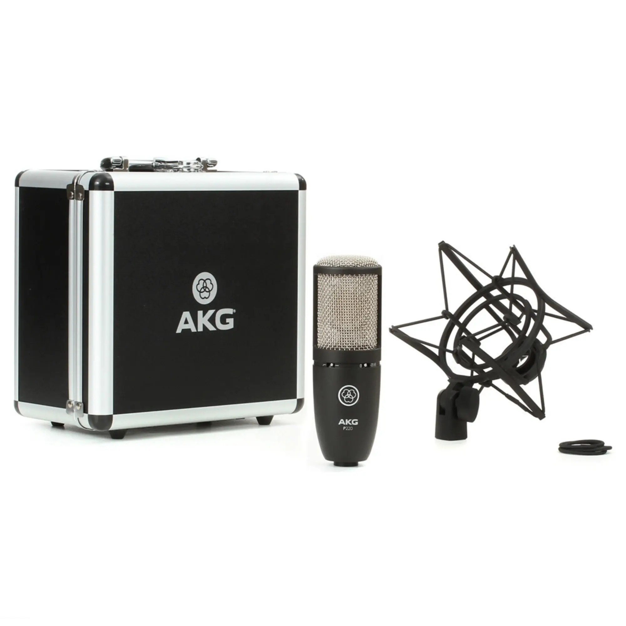 Студийный конденсаторный микрофон AKG P220 (3 / 4)