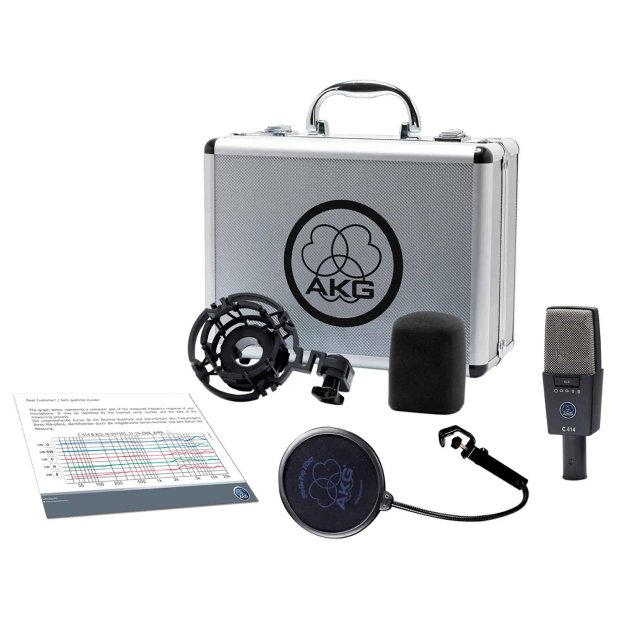 Студийный конденсаторный микрофон AKG C414 XLS (4 / 4)