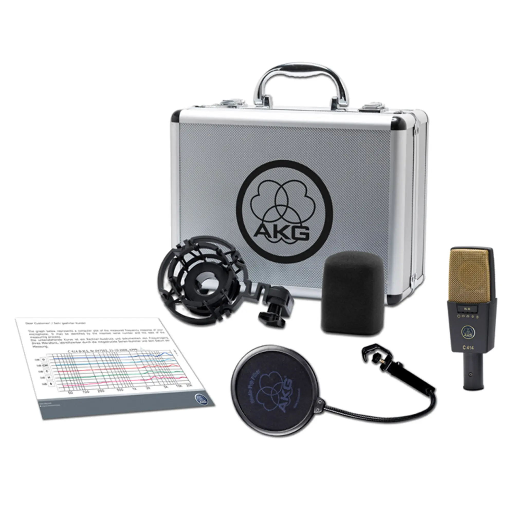 Студийный конденсаторный микрофон AKG C414 XLII (3 / 3)