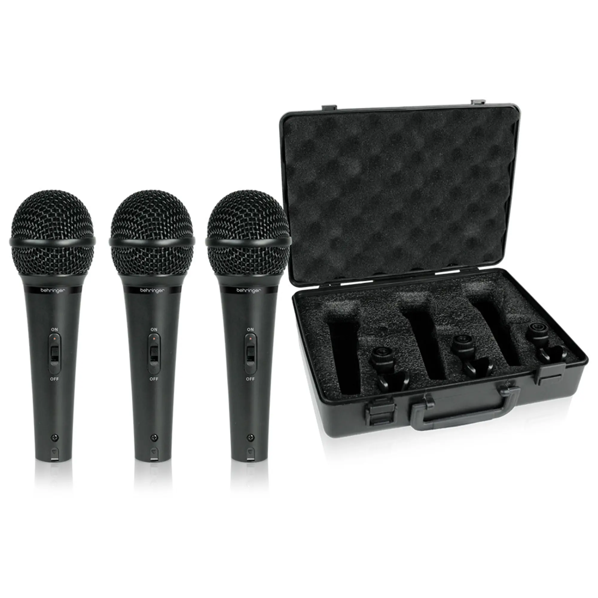 Комплект из 3 микрофонов Behringer XM1800S (2 / 6)