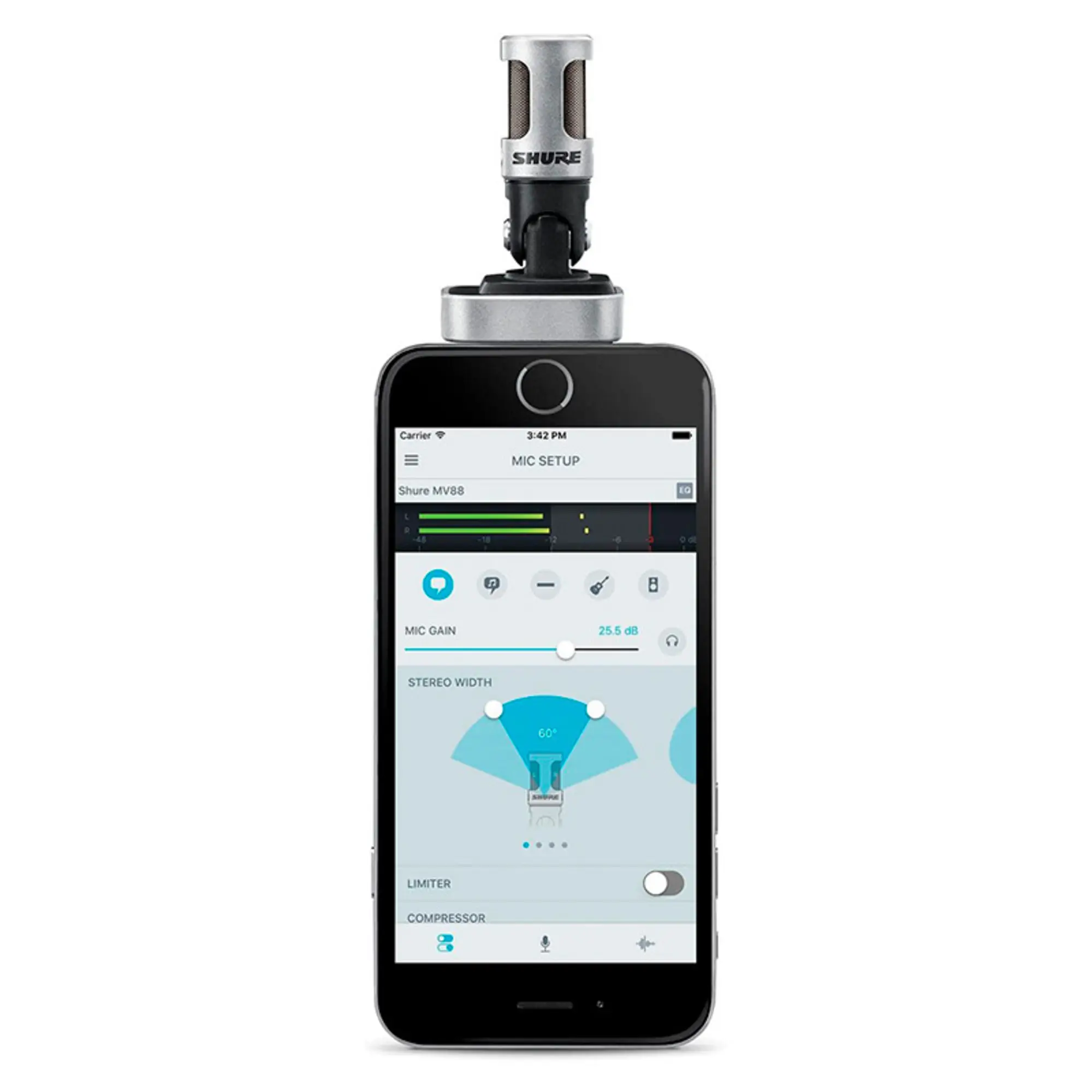 Микрофон для iOS Shure MV88 (2 / 2)