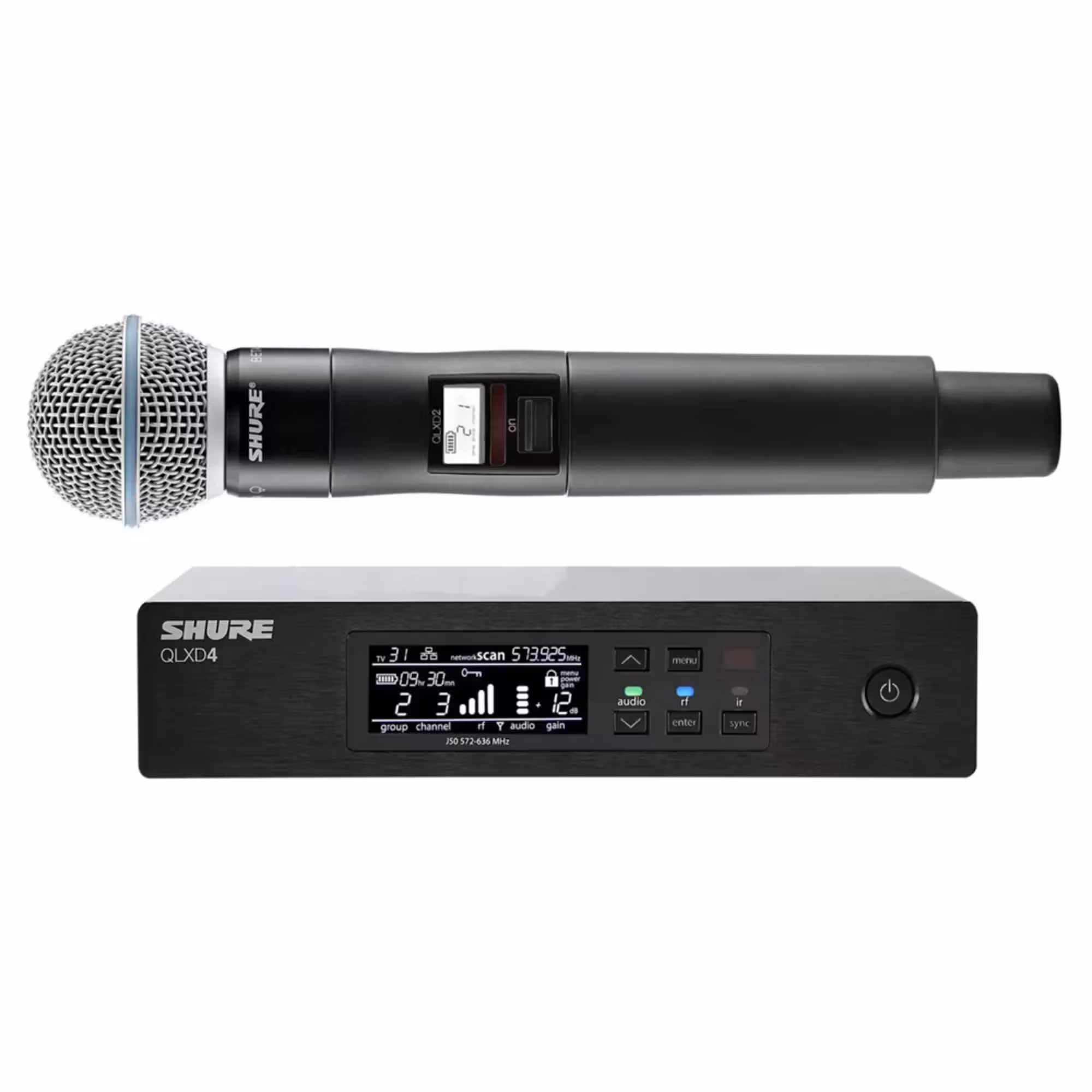 Радиосистема Shure QLXD24E/B58-H51 (2 / 5)