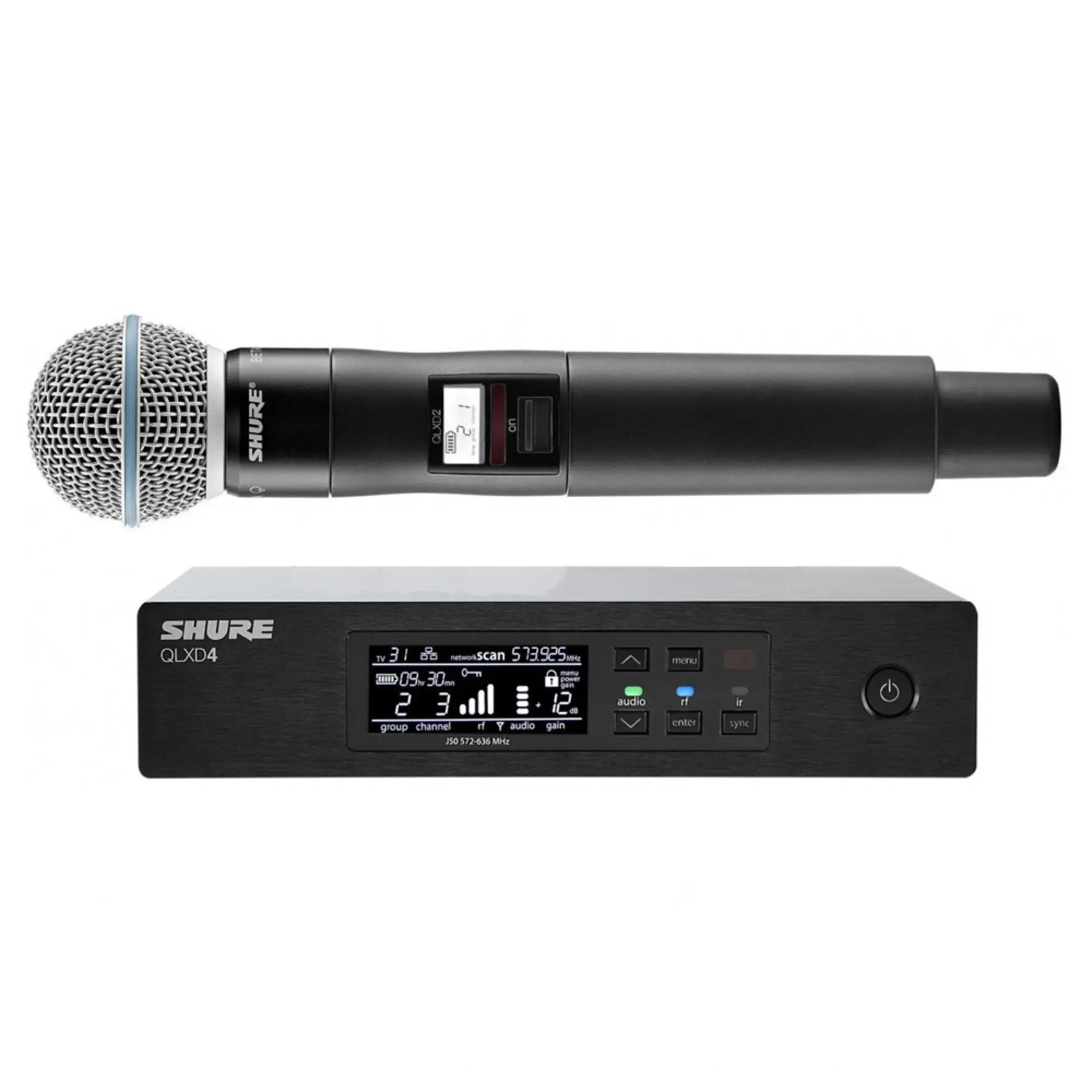 Радиосистема Shure QLXD24E/B58-H51 (2 / 5)
