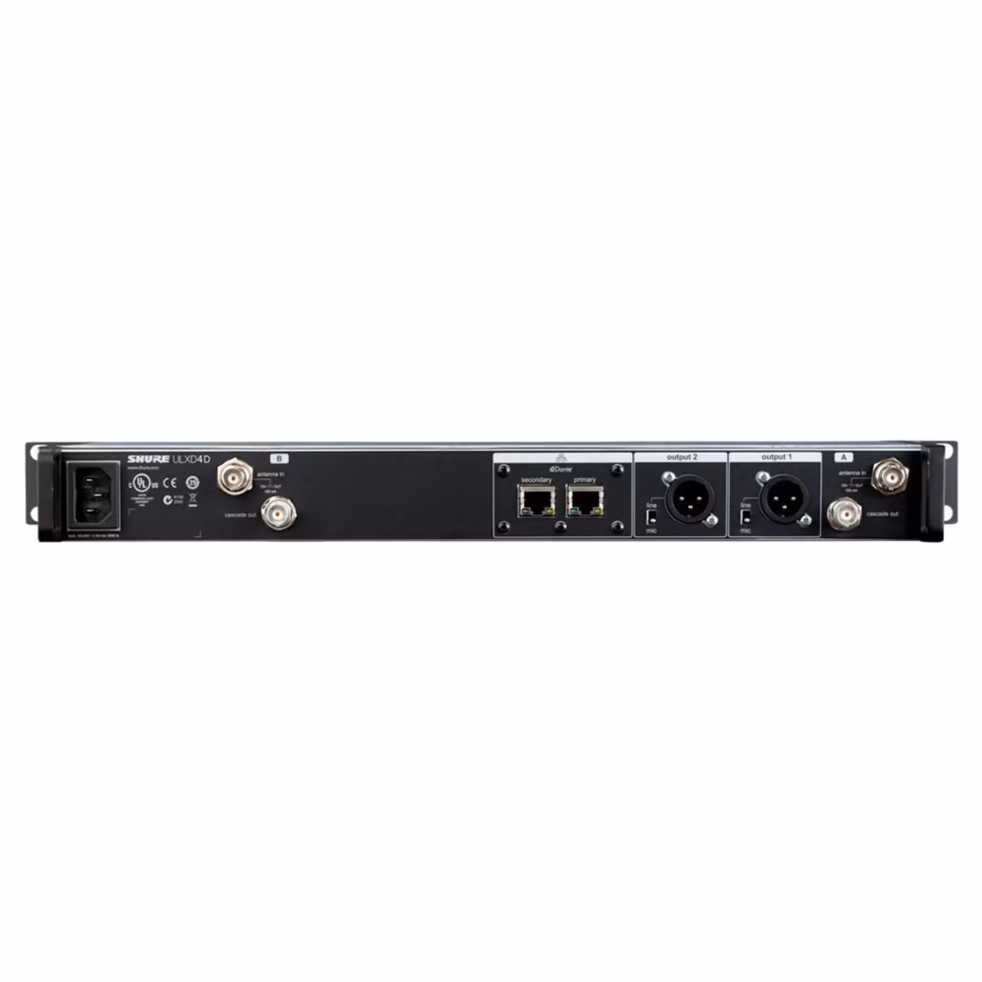 Приёмник для радиосистем Shure ULXD4QE-G51 (4 / 4)