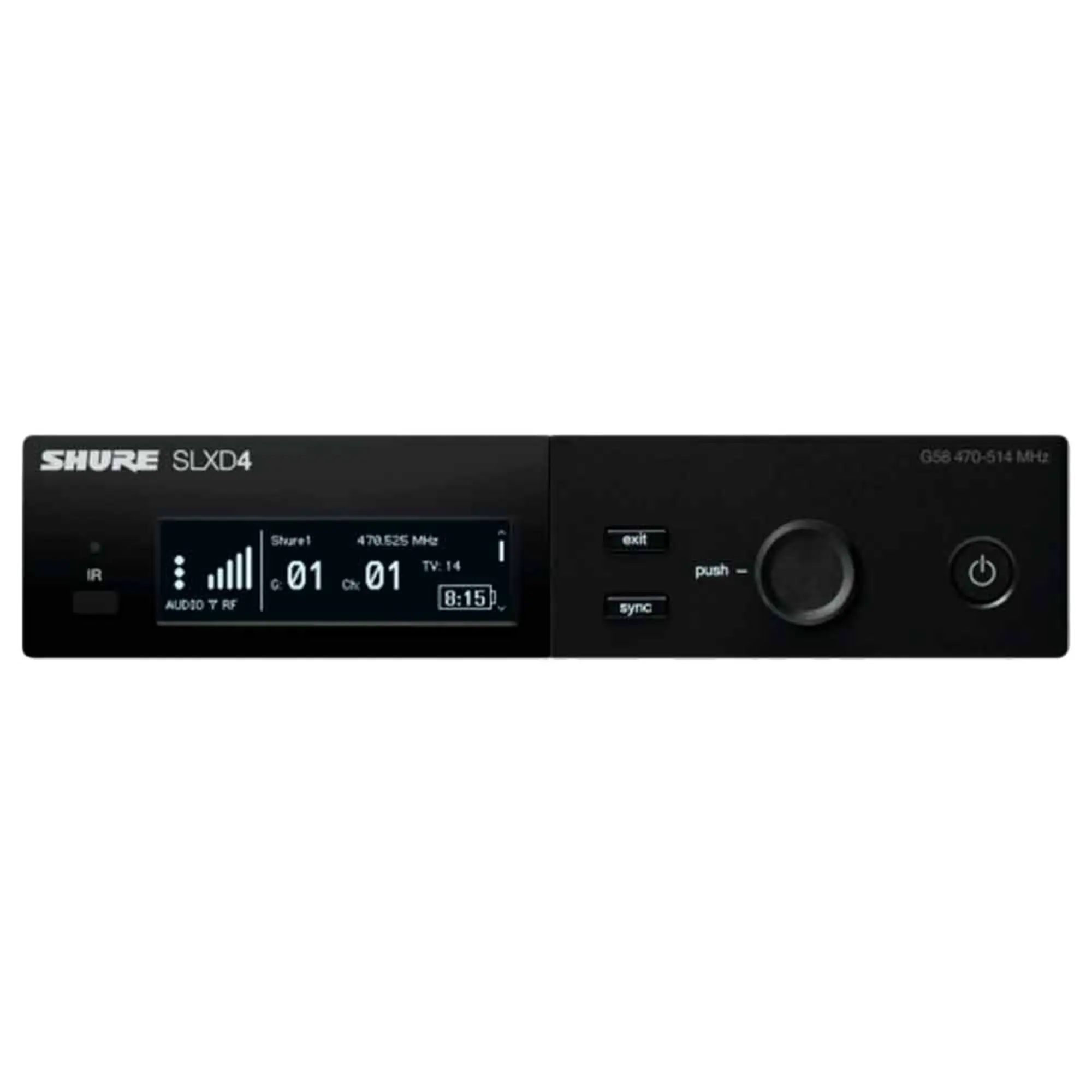 Приёмник для радиосистемы Shure SLXD4E-G59 (1 / 3)