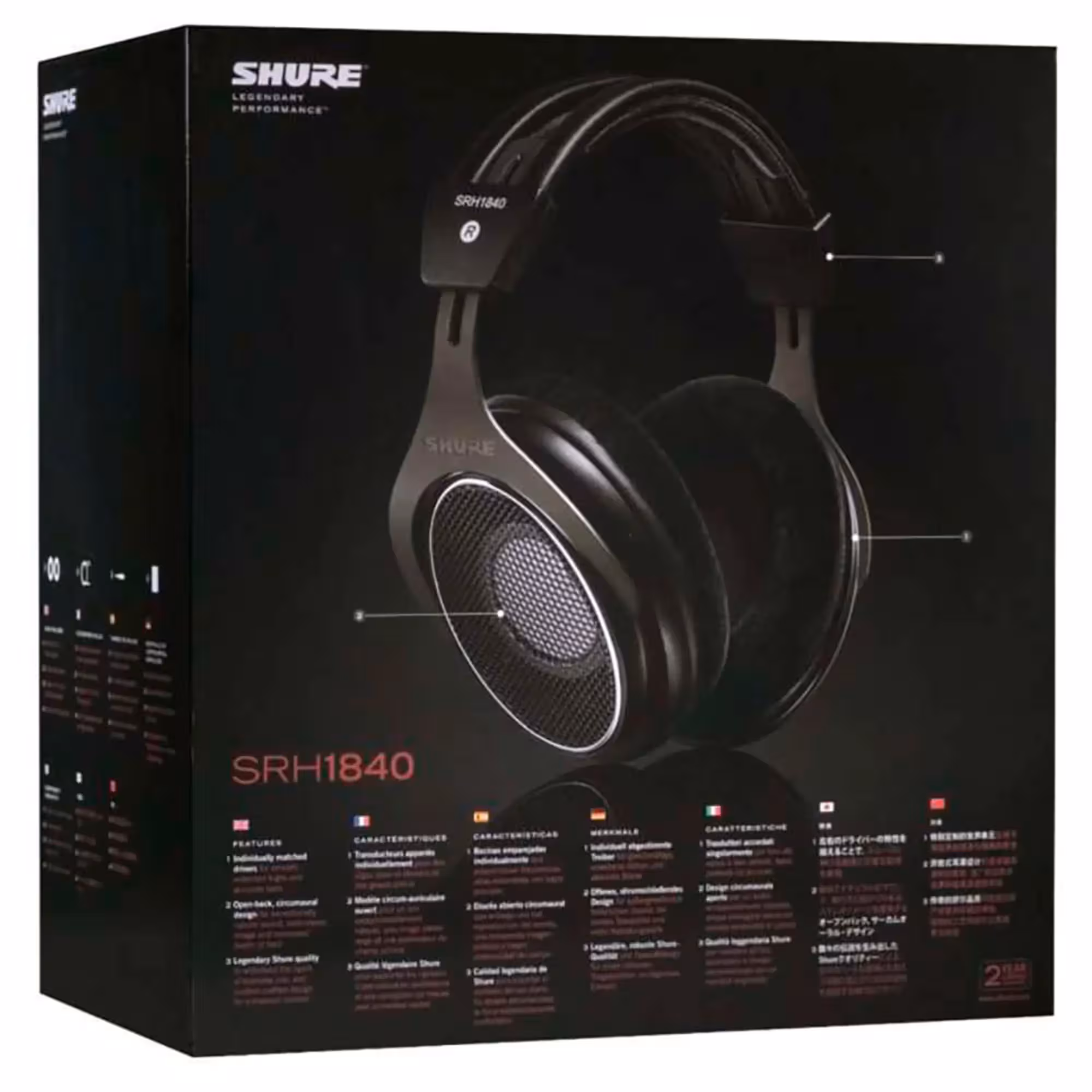 Охватывающие наушники Shure SRH1840 (5 / 5)