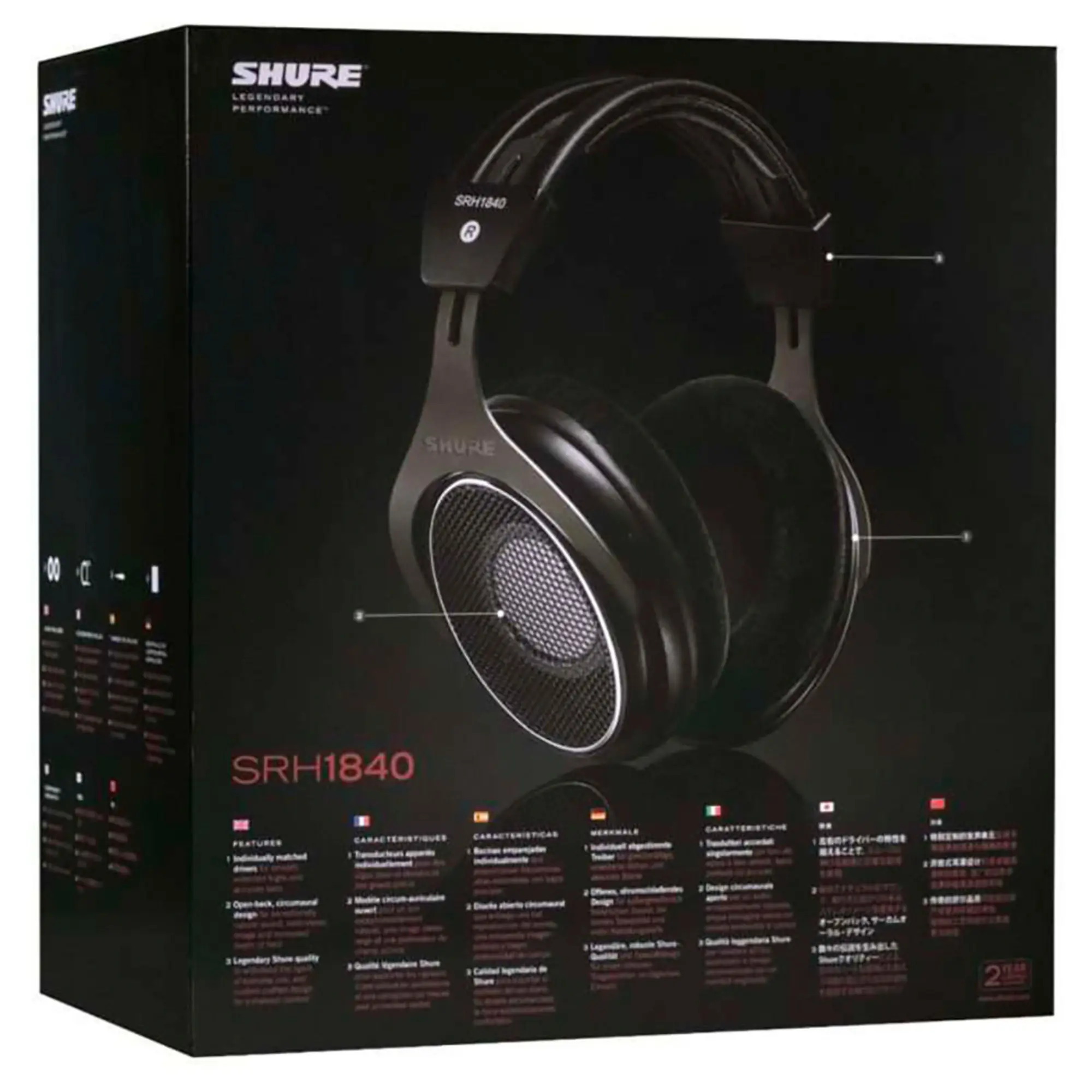Охватывающие наушники Shure SRH1840 (5 / 5)