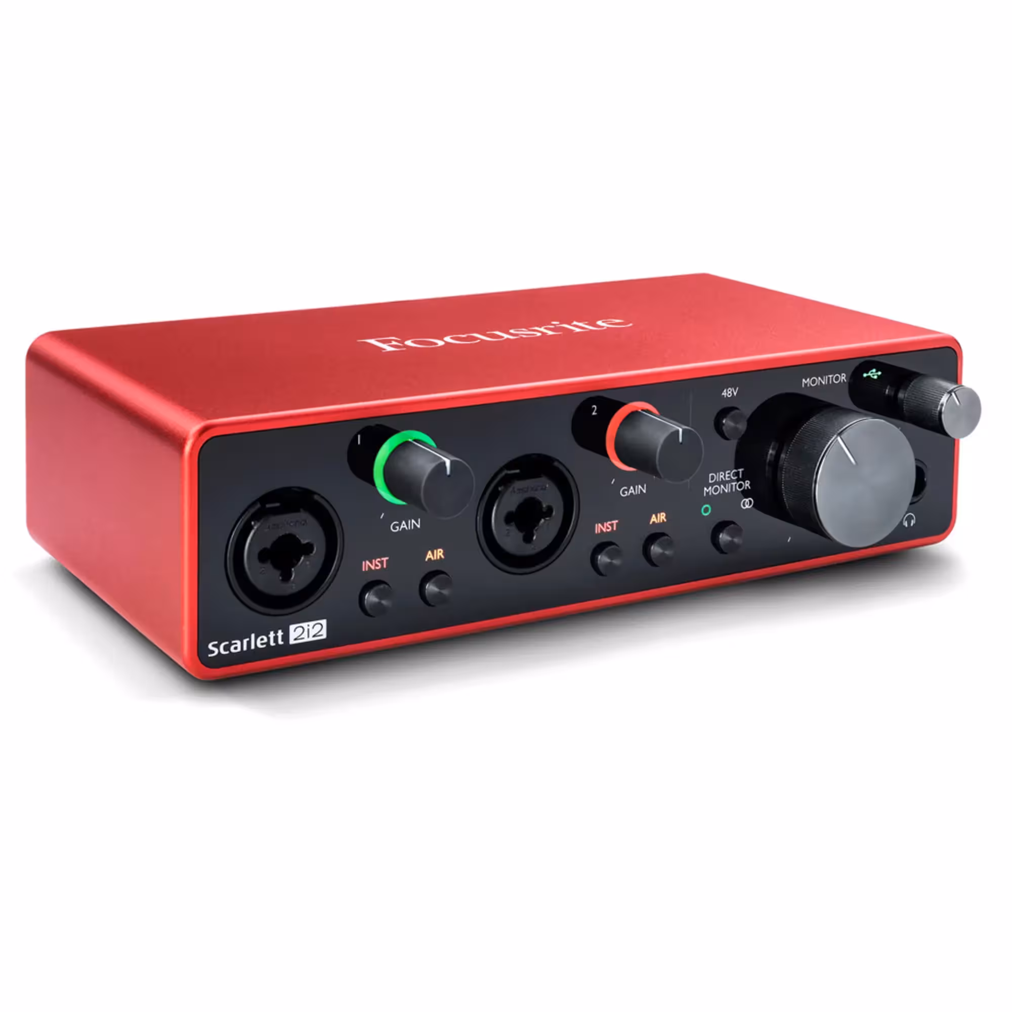 Внешняя студийная звуковая карта Focusrite scarlett 2i2 3Gen (1 / 5)