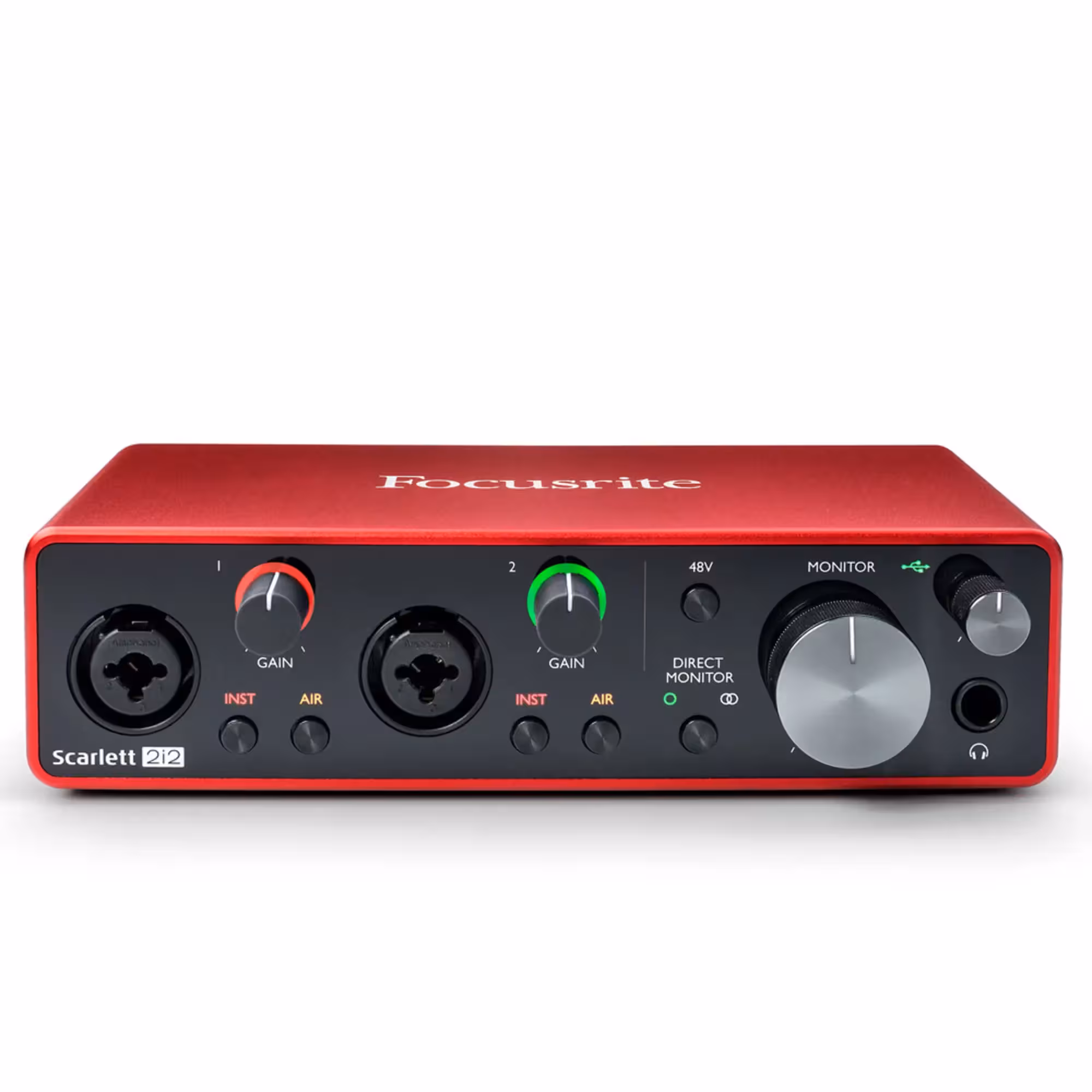 Внешняя студийная звуковая карта Focusrite scarlett 2i2 3Gen (2 / 5)