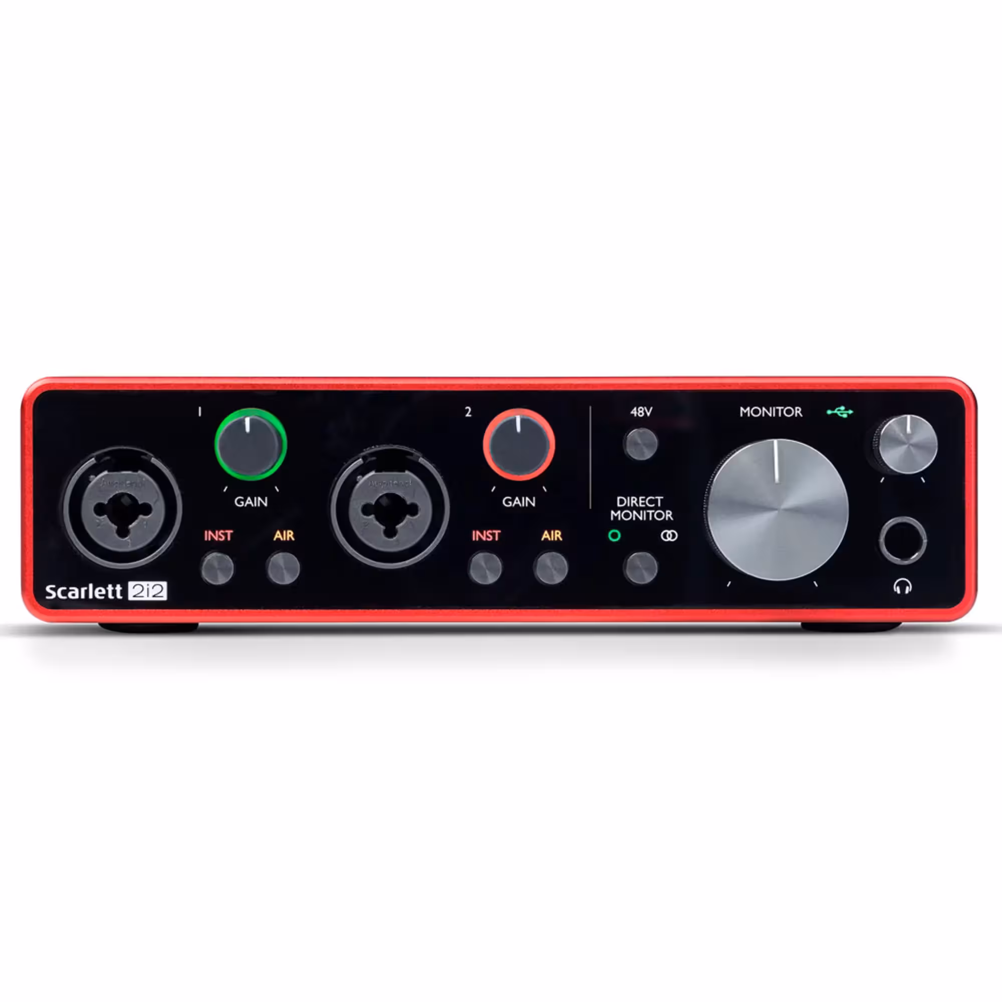 Внешняя студийная звуковая карта Focusrite scarlett 2i2 3Gen (4 / 5)