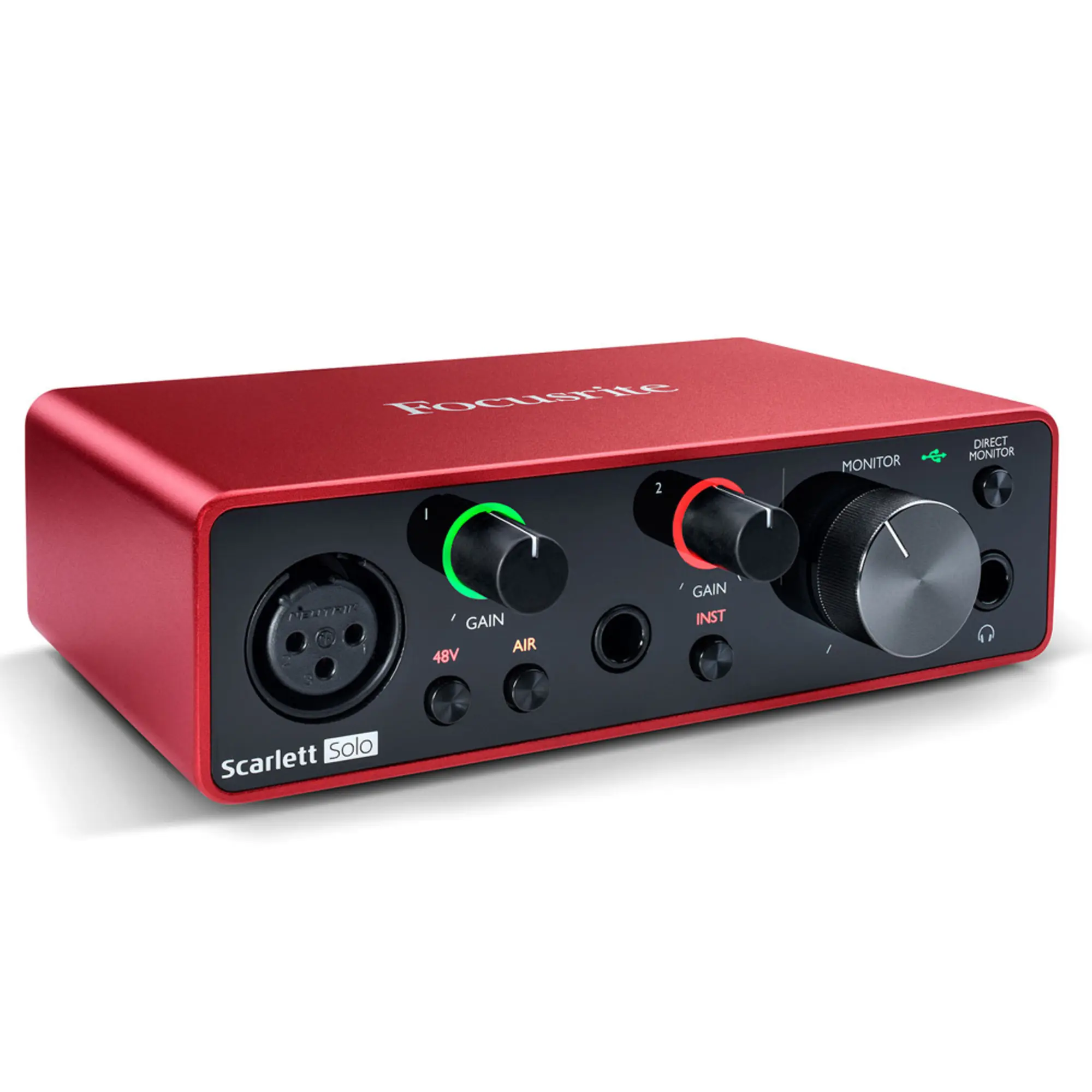 Внешняя студийная звуковая карта Focusrite Scarlett Solo 3Gen (1 / 5)