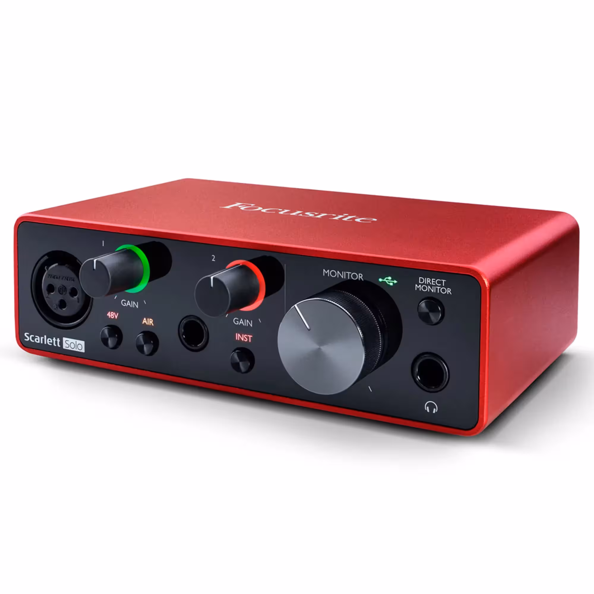Внешняя студийная звуковая карта Focusrite Scarlett Solo 3Gen (2 / 5)