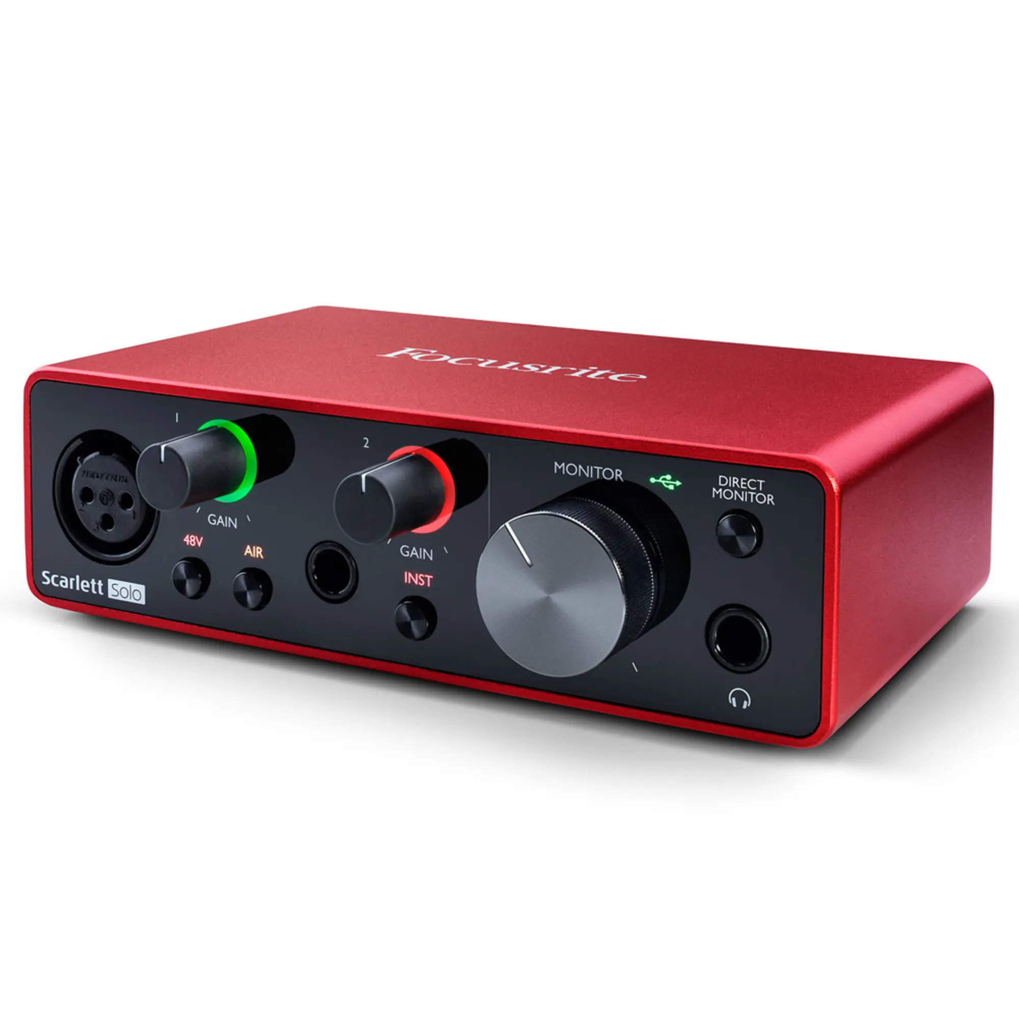 Внешняя студийная звуковая карта Focusrite Scarlett Solo 3Gen (2 / 5)