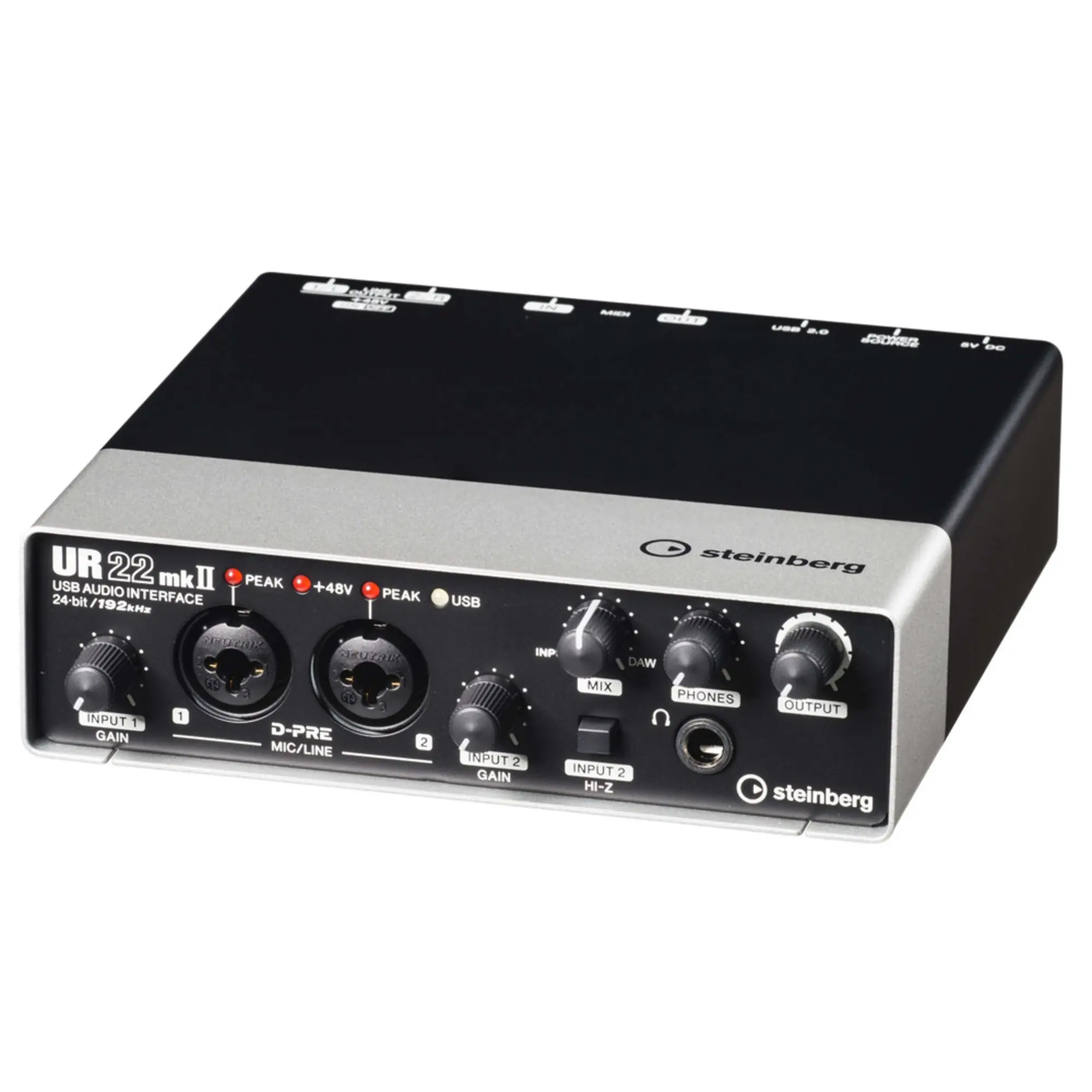 Внешняя студийная звуковая карта Steinberg UR22mkII (2 / 3)
