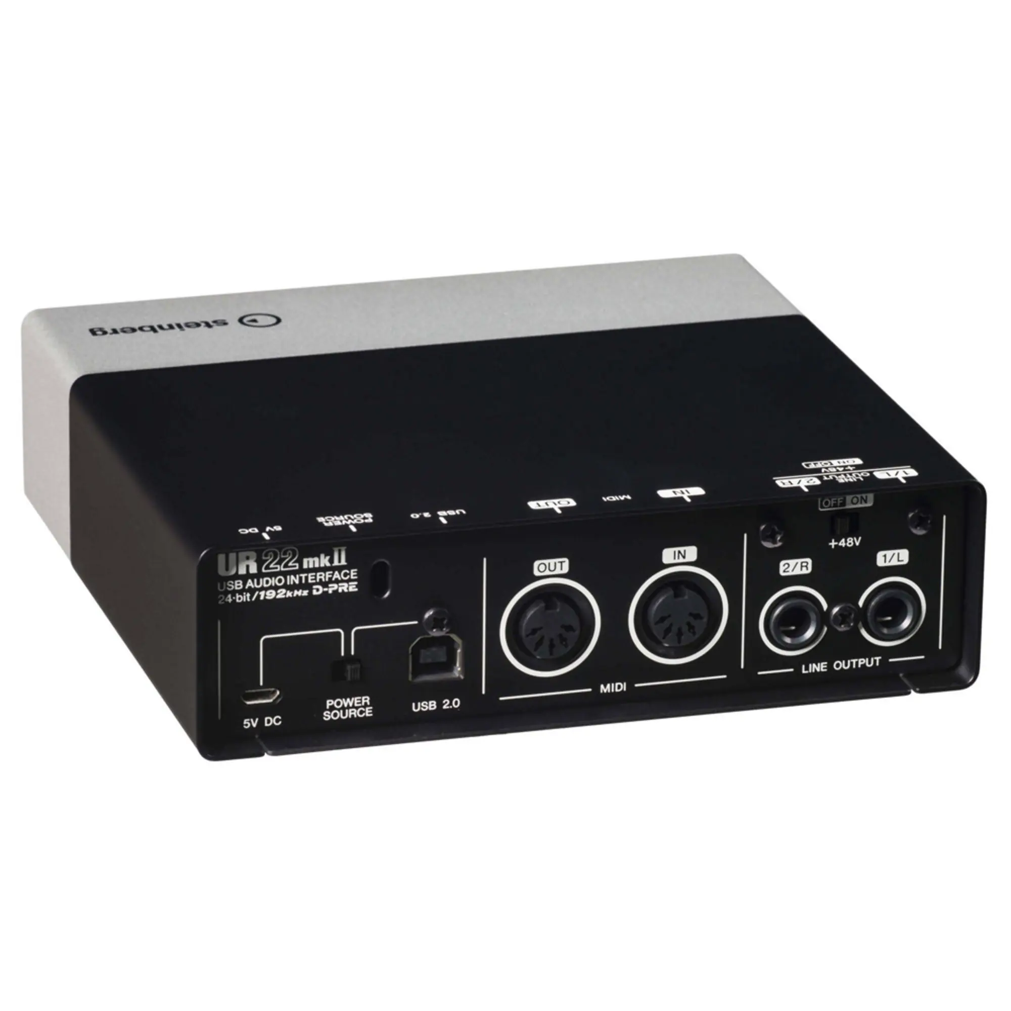 Внешняя студийная звуковая карта Steinberg UR22mkII (3 / 3)