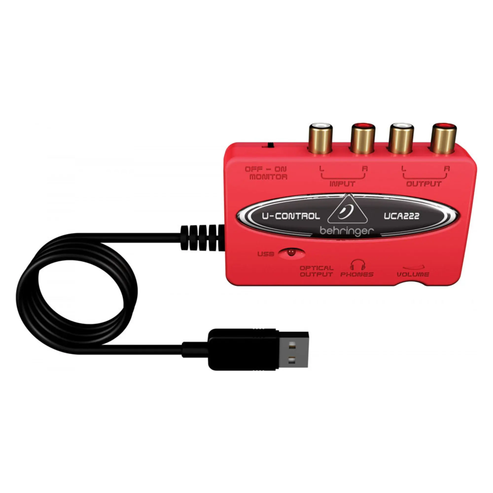 Внешняя студийная звуковая карта Behringer UCA222 (1 / 6)
