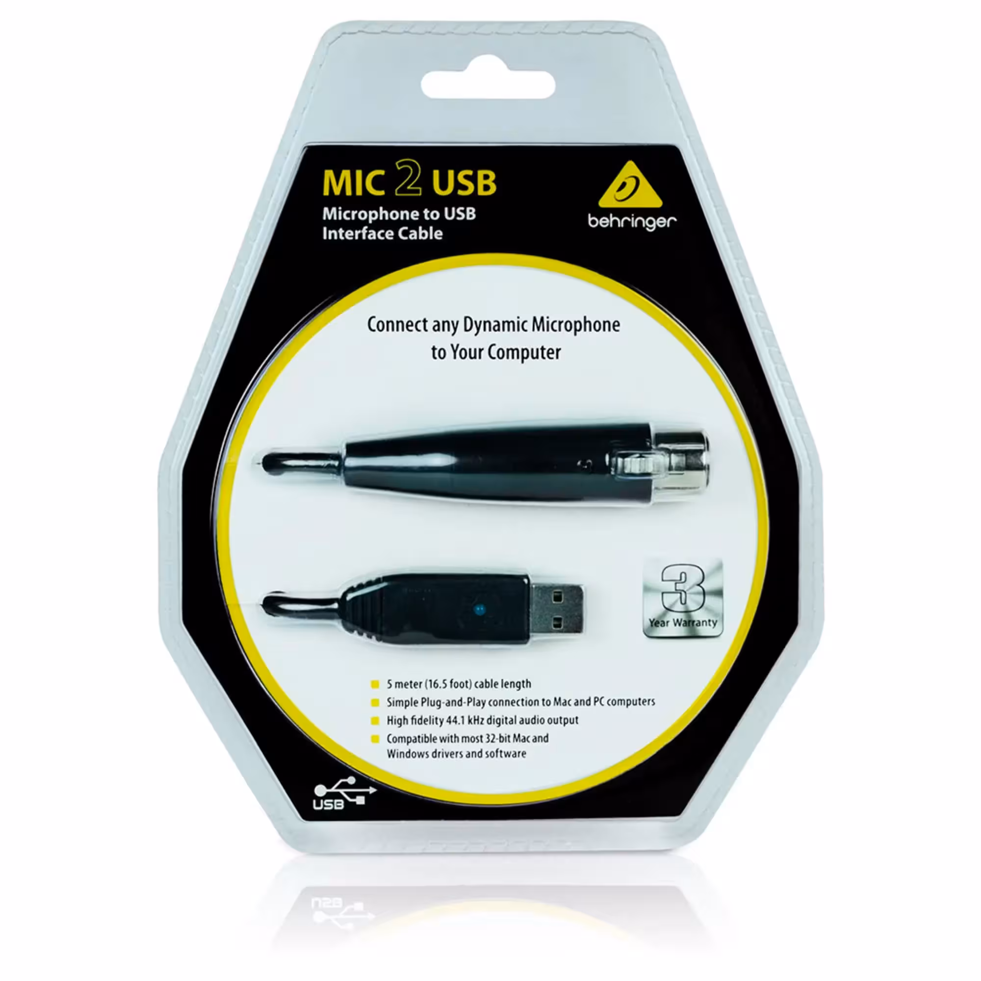 Звуковой USB-интерфейс Behringer MIC2USB (4 / 4)
