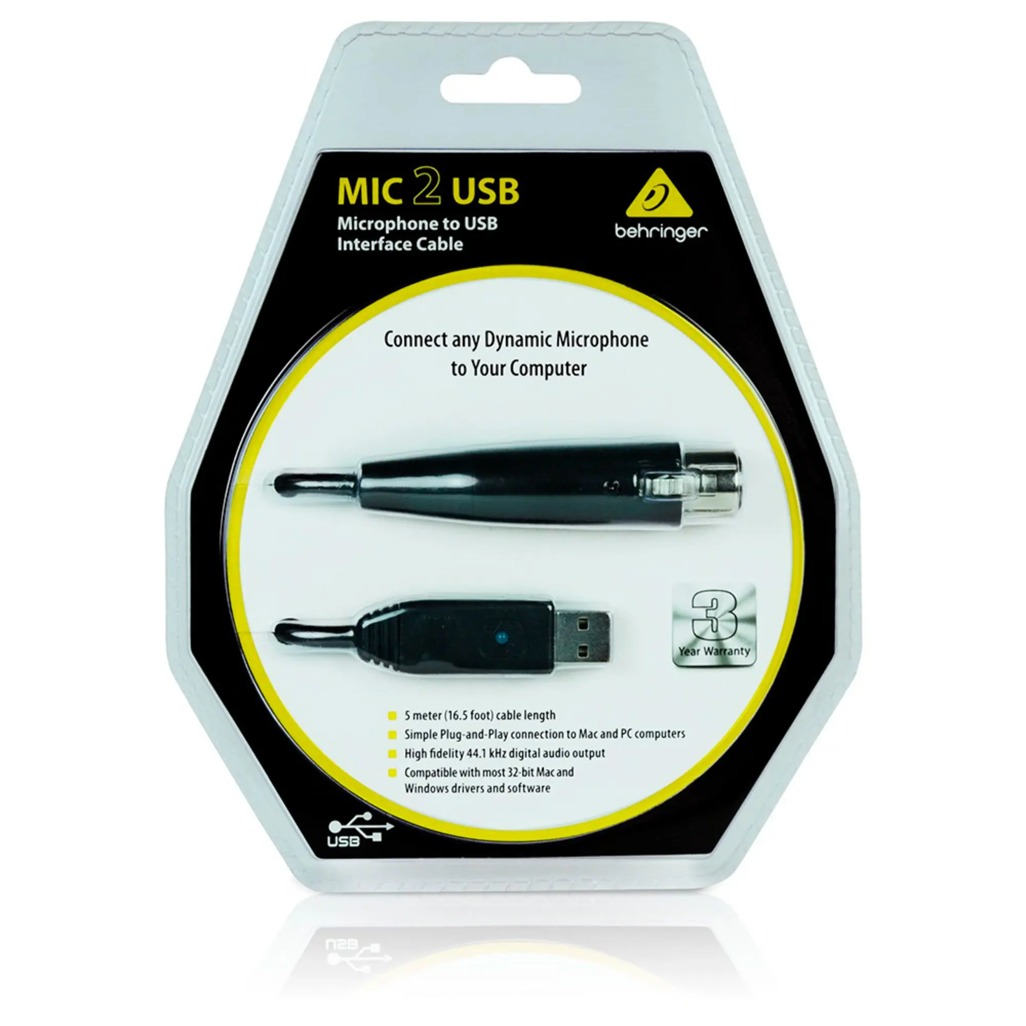 Звуковой USB-интерфейс Behringer MIC2USB (4 / 4)