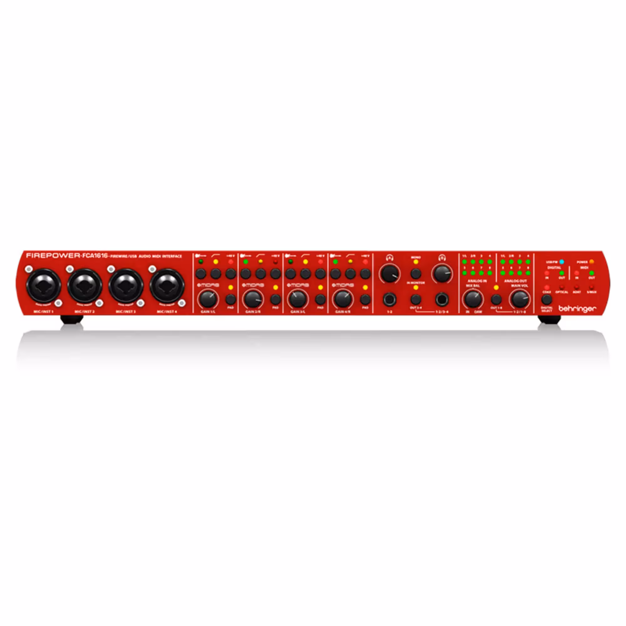 Внешняя студийная звуковая карта Behringer FCA1616 (1 / 4)