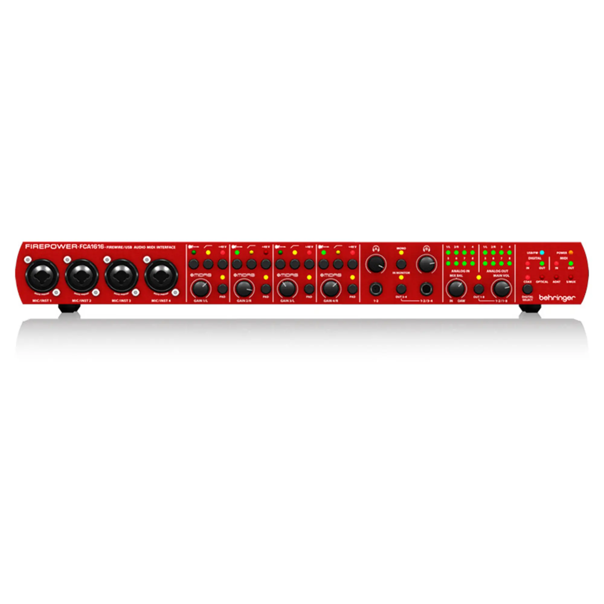 Внешняя студийная звуковая карта Behringer FCA1616 (1 / 4)