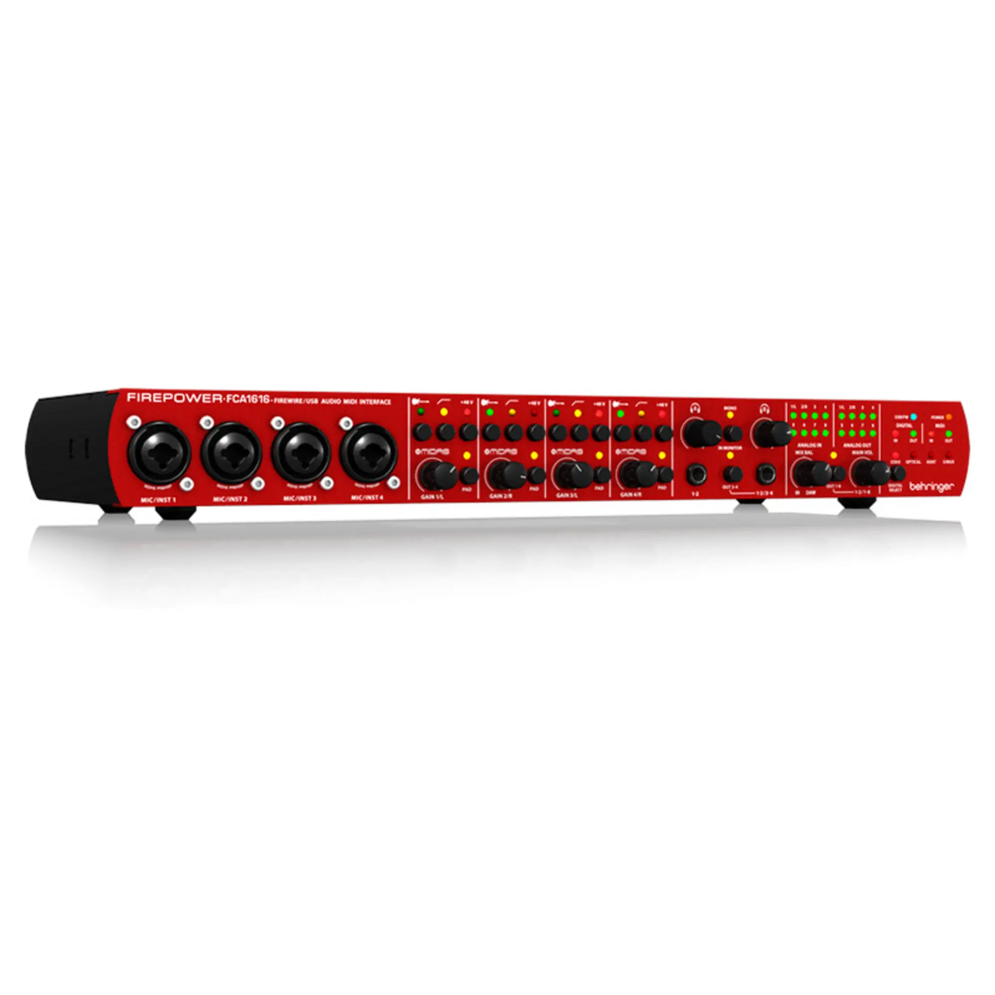 Внешняя студийная звуковая карта Behringer FCA1616 (3 / 4)