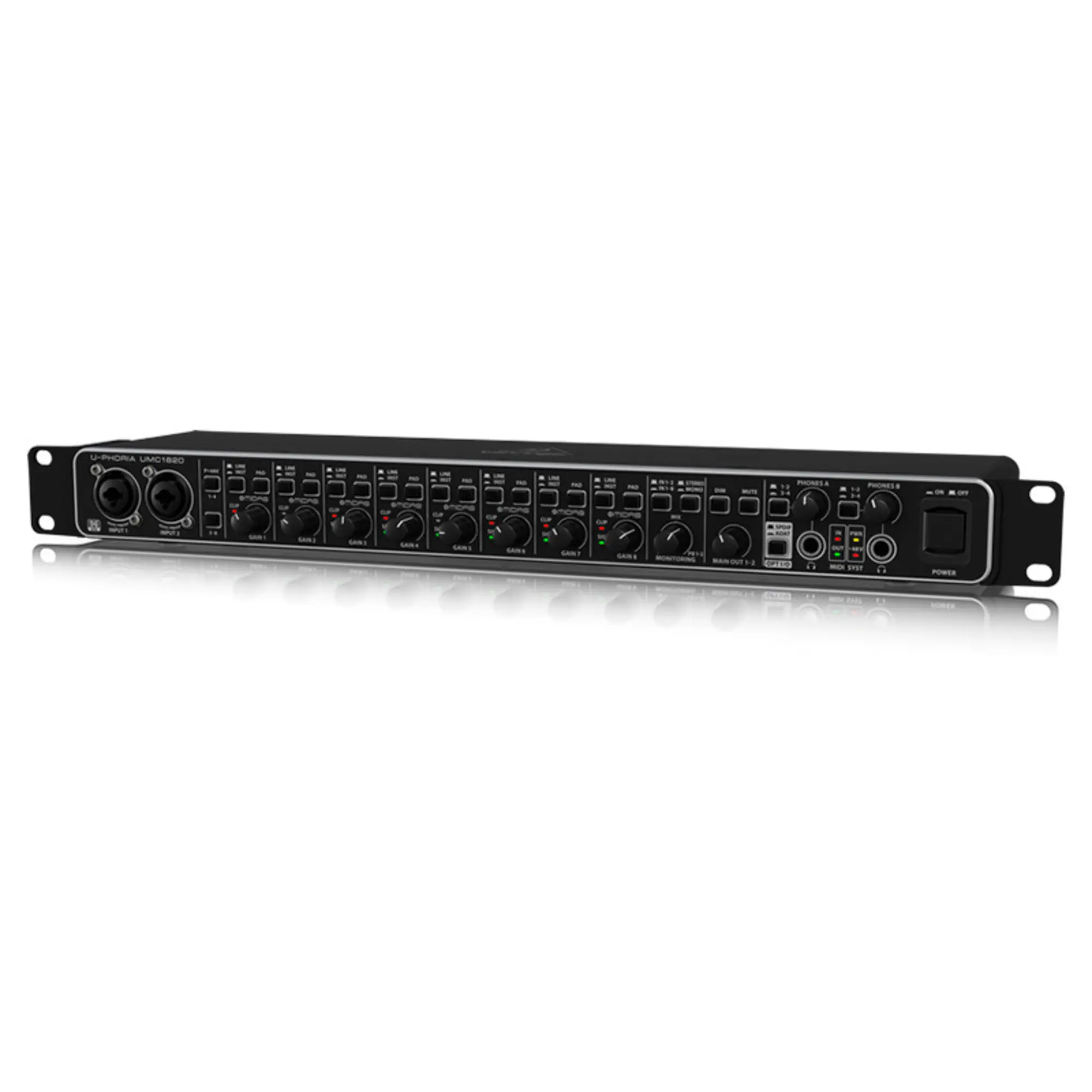 Внешняя студийная звуковая карта Behringer UMC1820 (2 / 4)