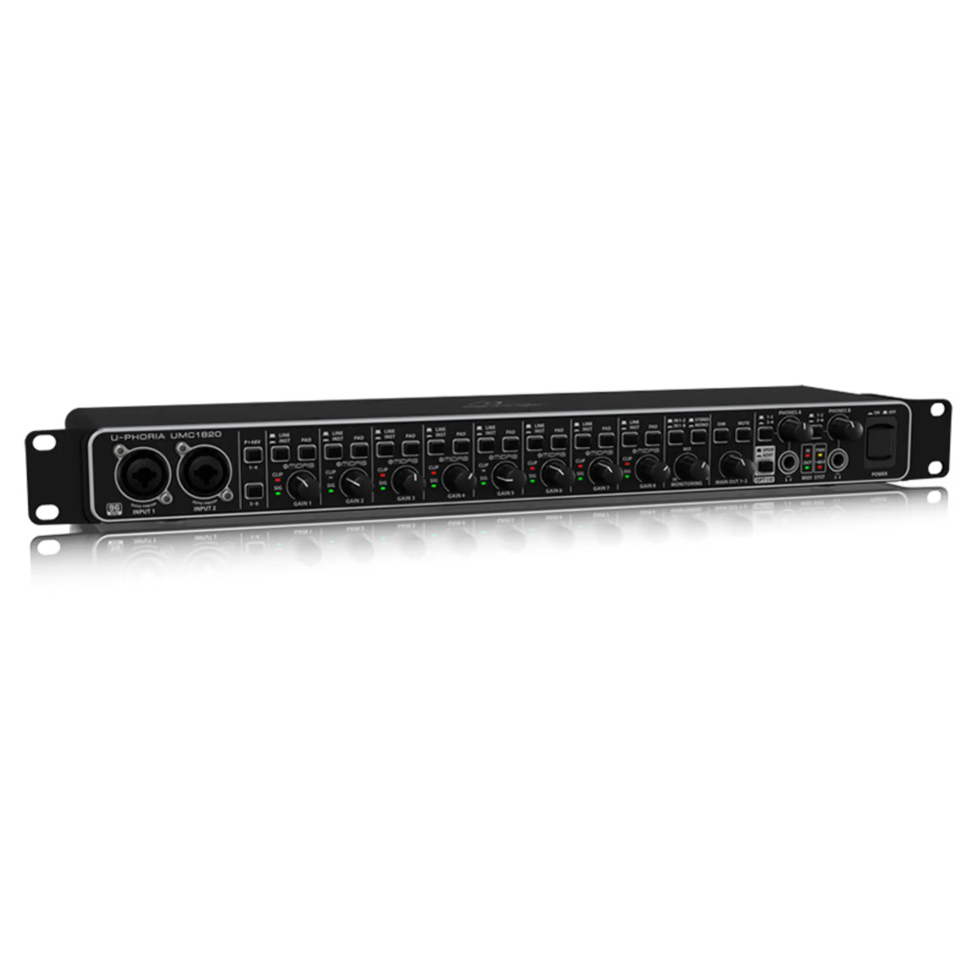 Внешняя студийная звуковая карта Behringer UMC1820 (3 / 4)